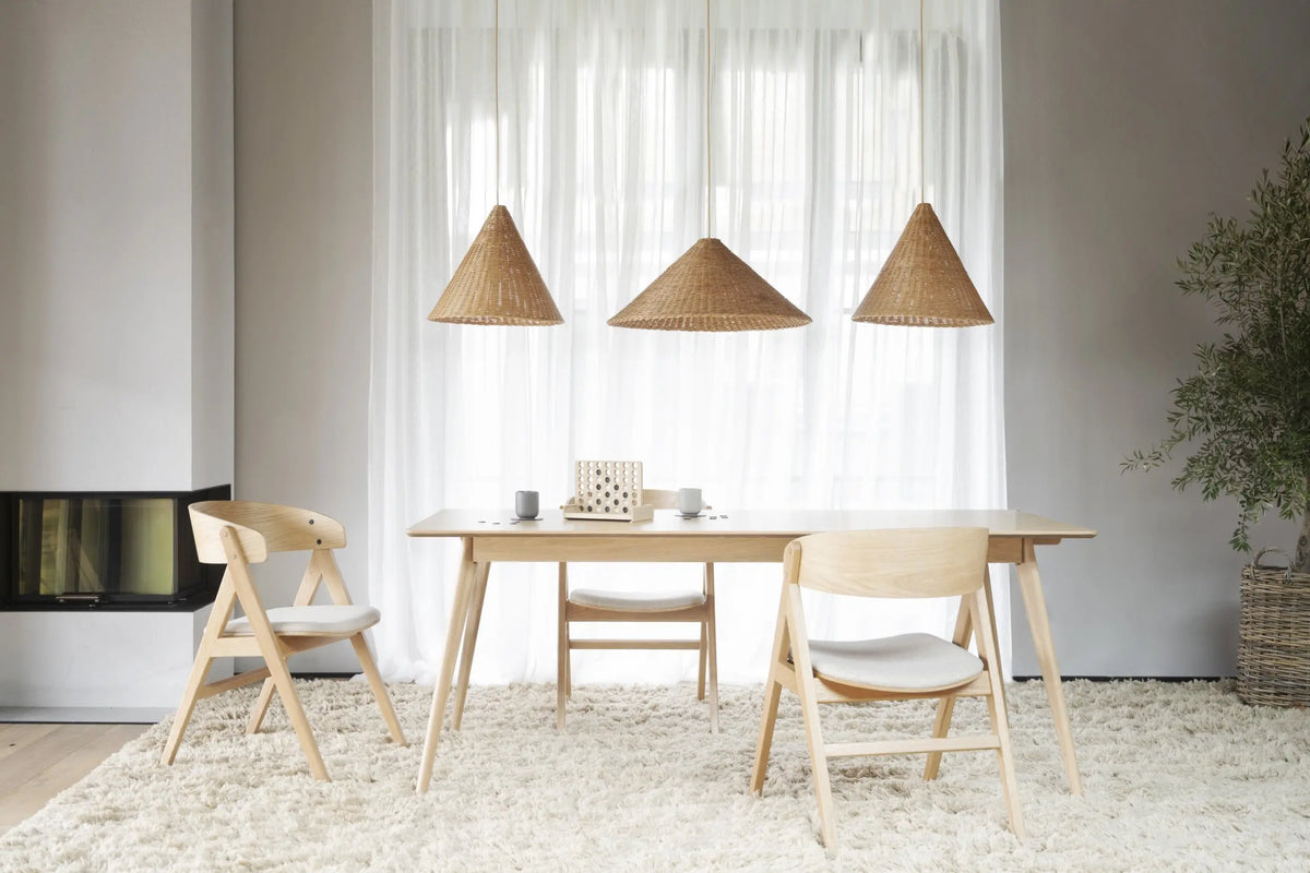 Rowico Yumi pöytä 190x90 lakattu tammi Rowico