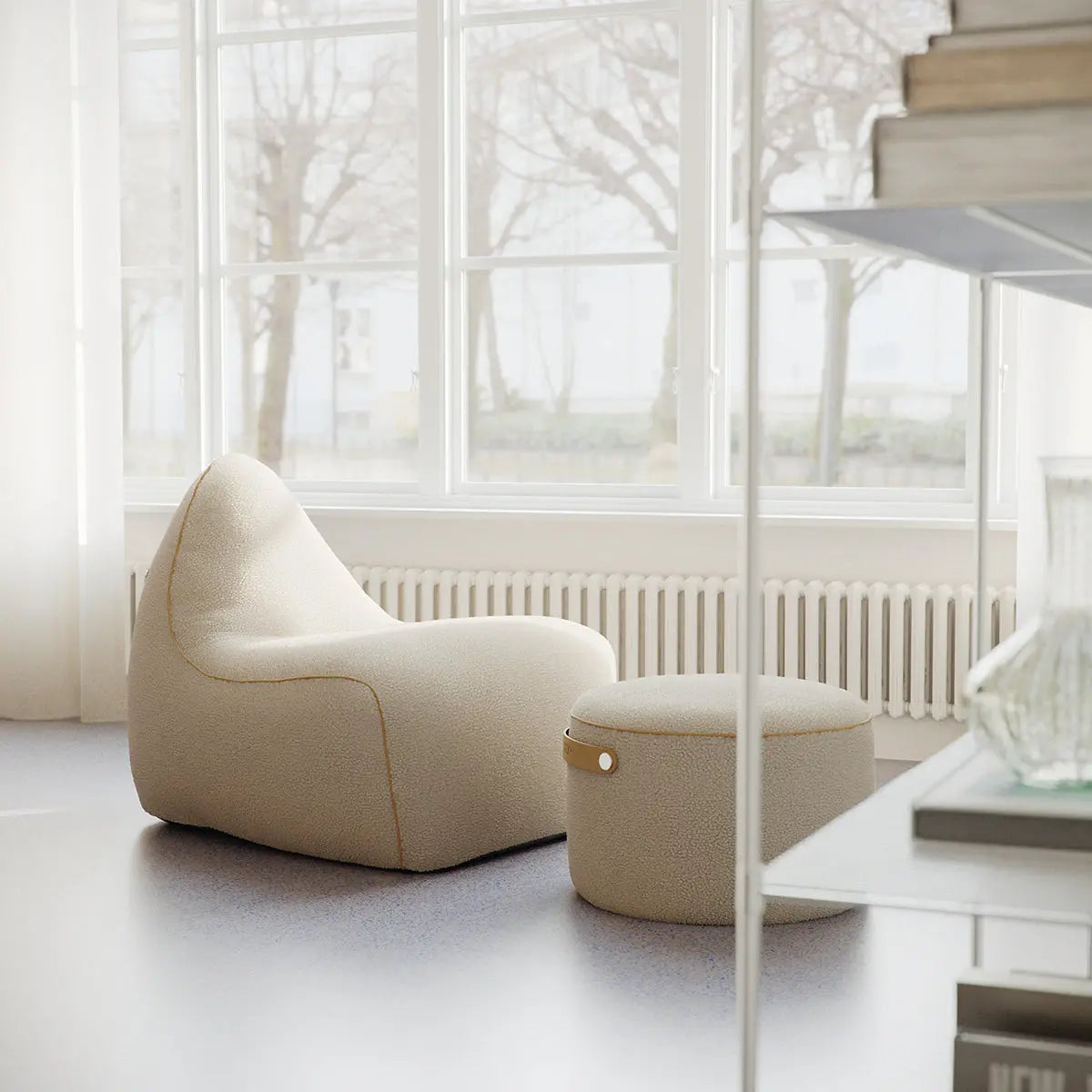 SACKit Chair Indoor säkkituoli teddy beige SACKit