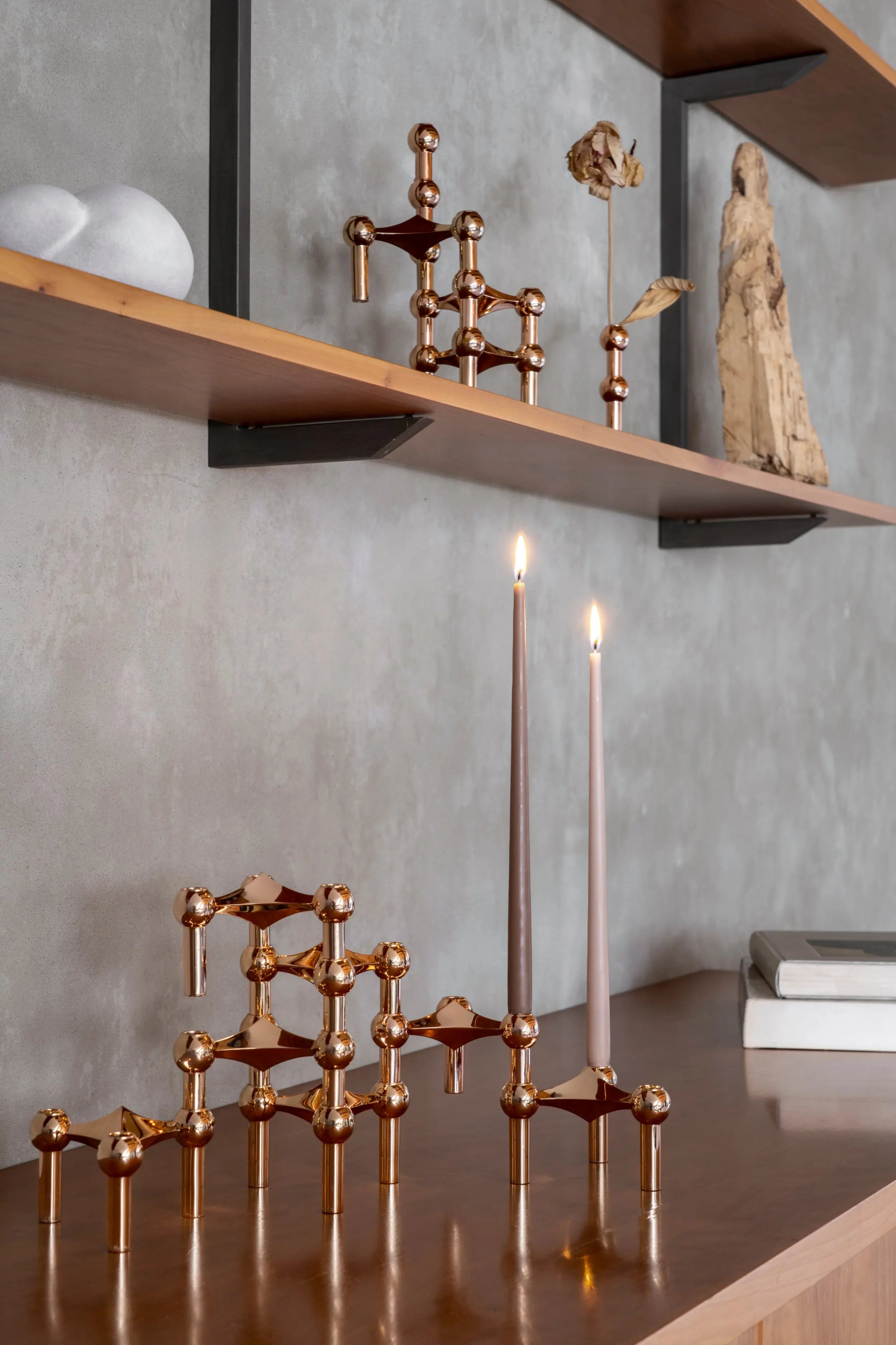 STOFF Nagel by Ester&Erik kynttilä 6kpl latte Stoff Copenhagen