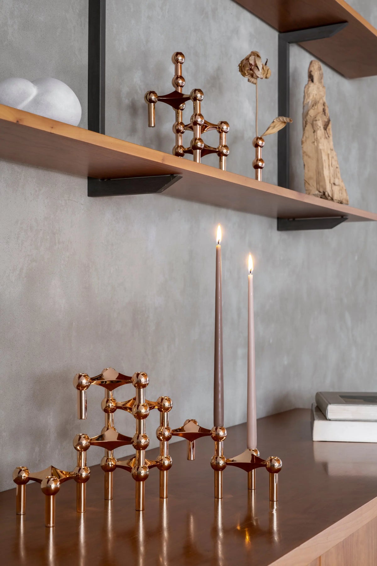 STOFF Nagel by Ester&Erik kynttilä 6kpl latte Stoff Copenhagen