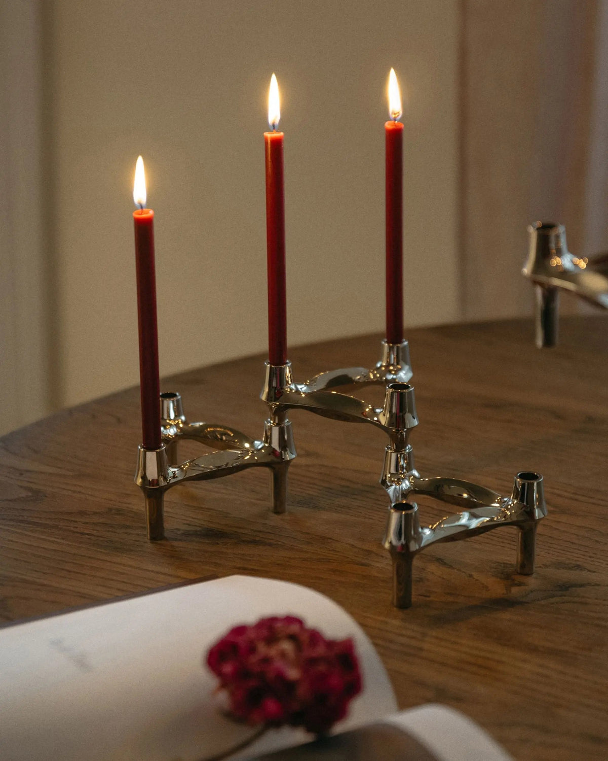 STOFF Nagel by Ester&Erik kynttilä 6kpl punainen Stoff Copenhagen