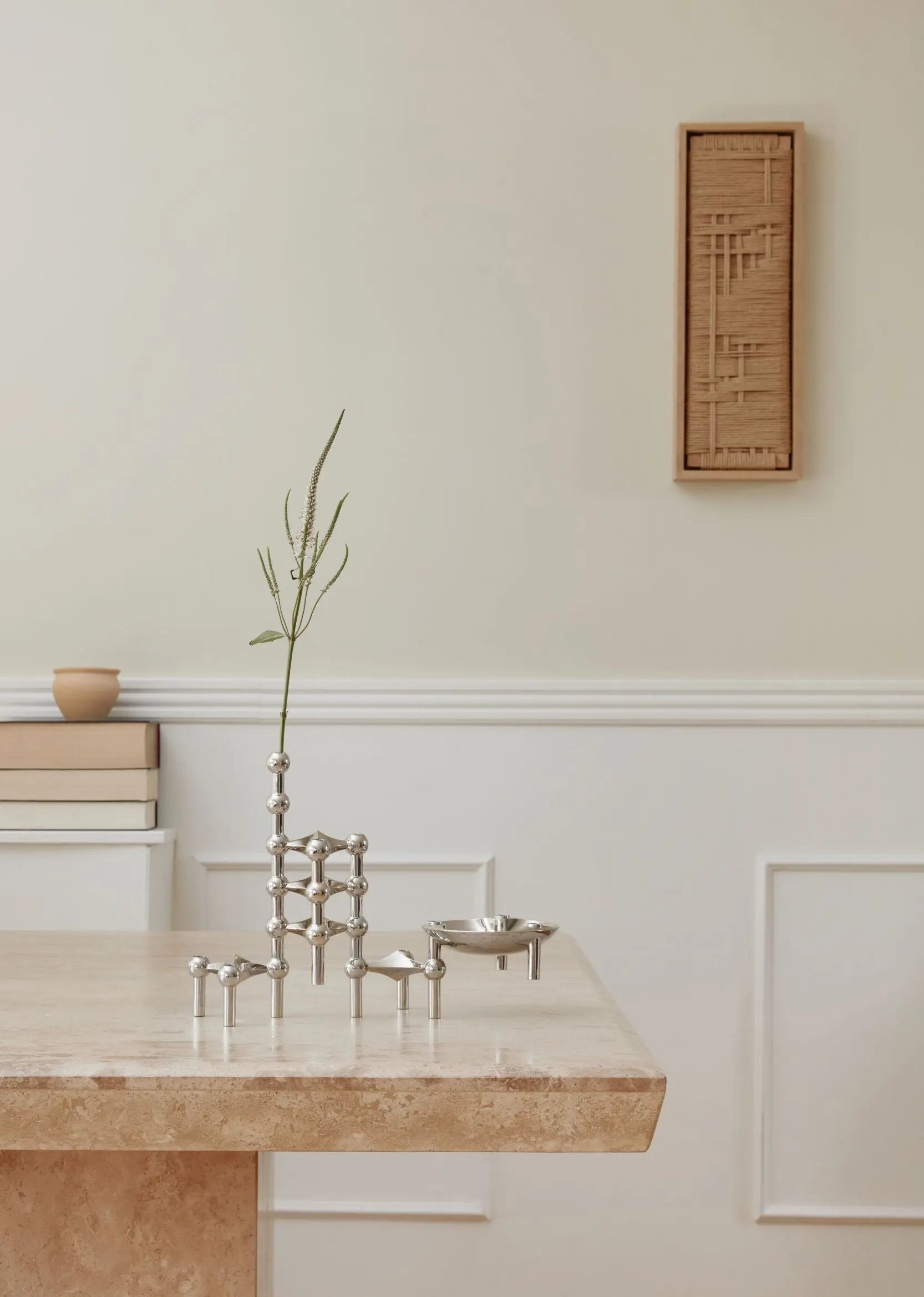 STOFF Nagel maljakko kromi Stoff Copenhagen