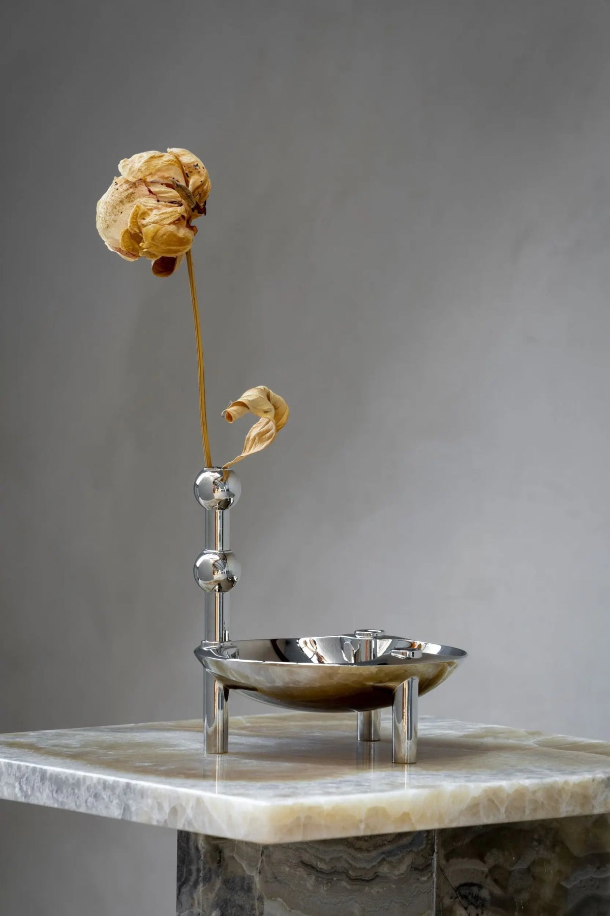 STOFF Nagel maljakko kromi Stoff Copenhagen