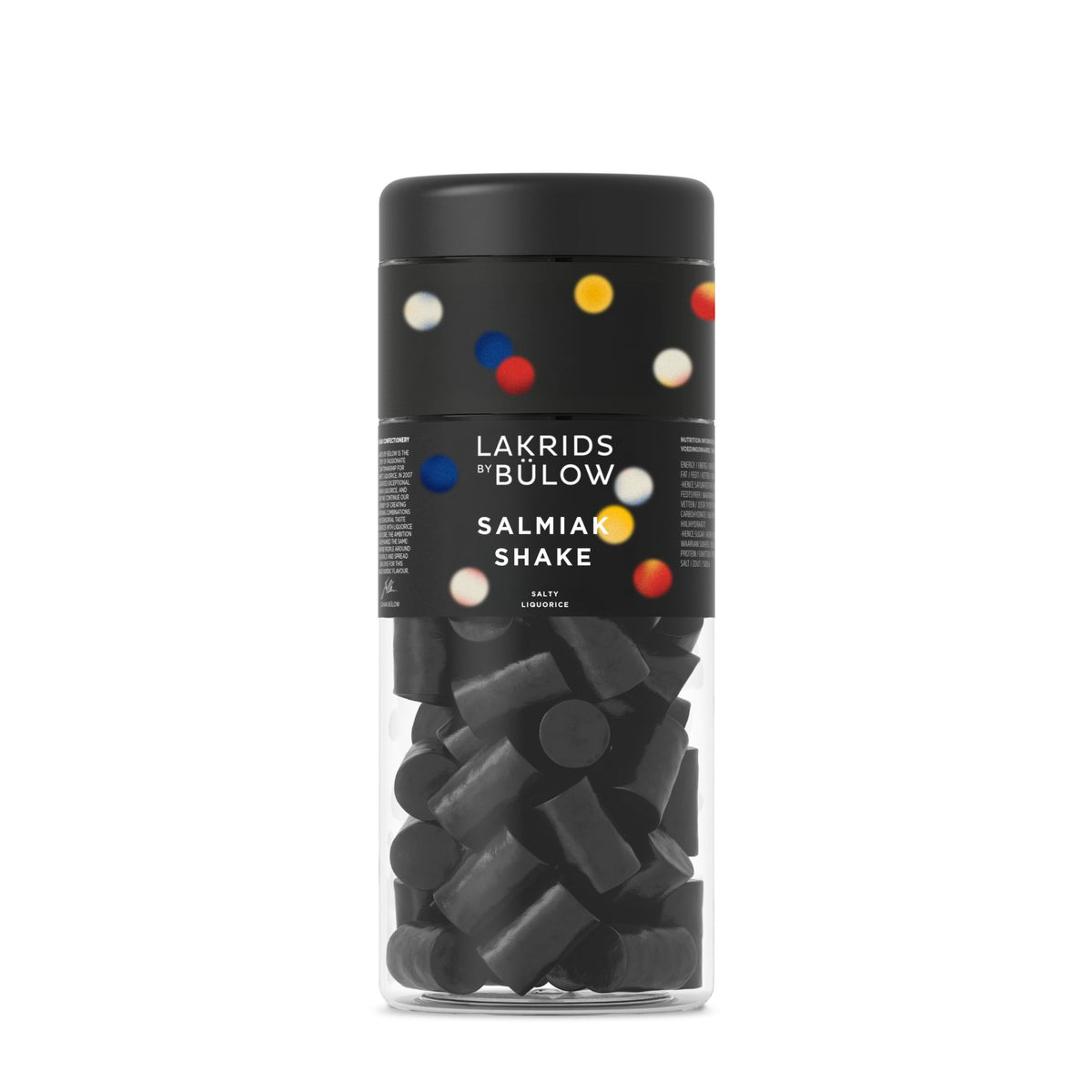 Lakrids by Bülow Salmiak Shake liquorice jar medium