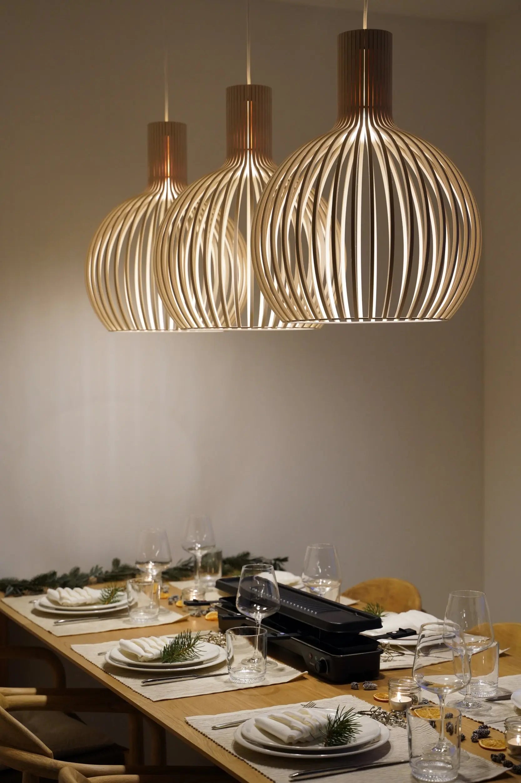 Secto Octo 4241 pieni valaisin pähkinä Secto Design