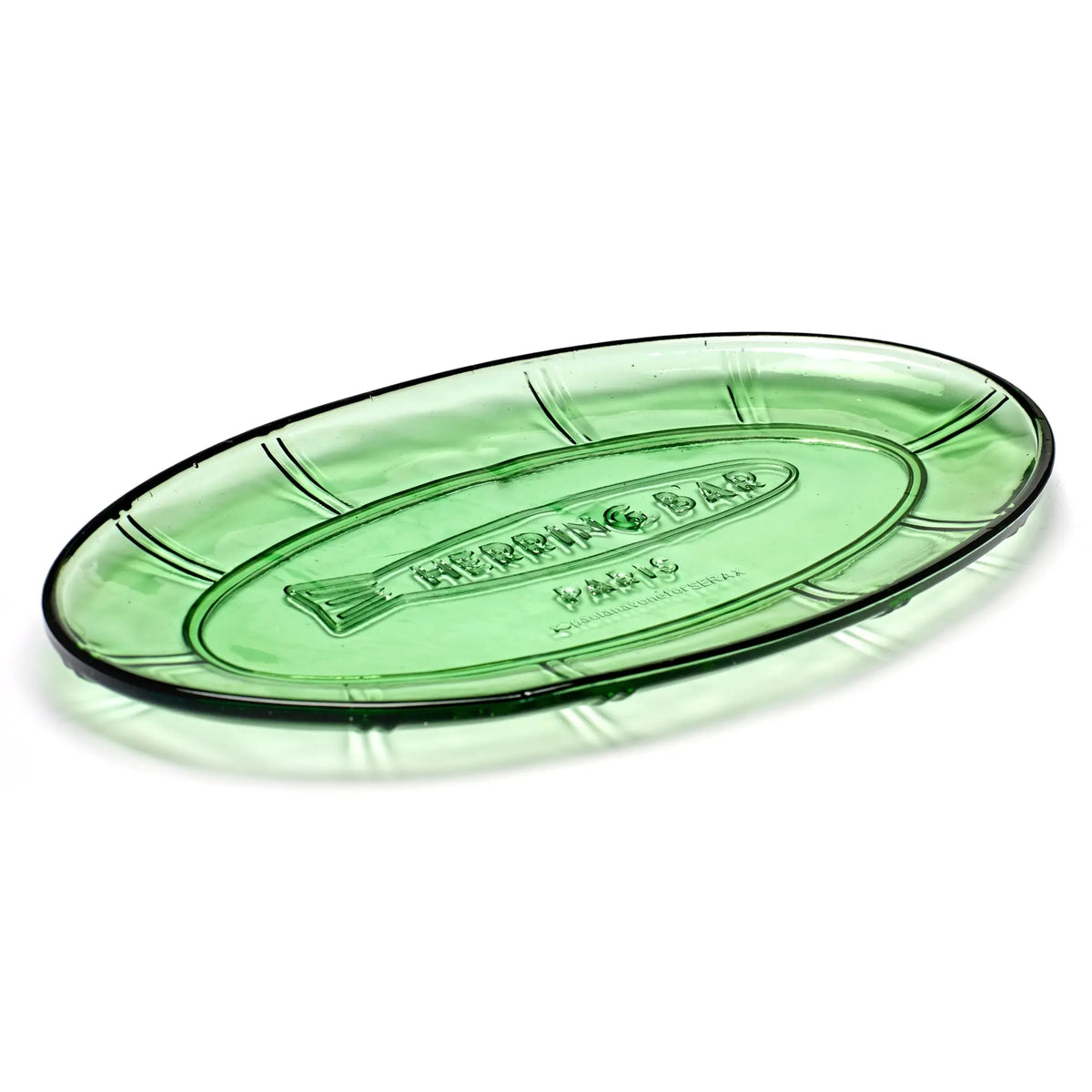 Serax Oval tarjotin vihreä Serax