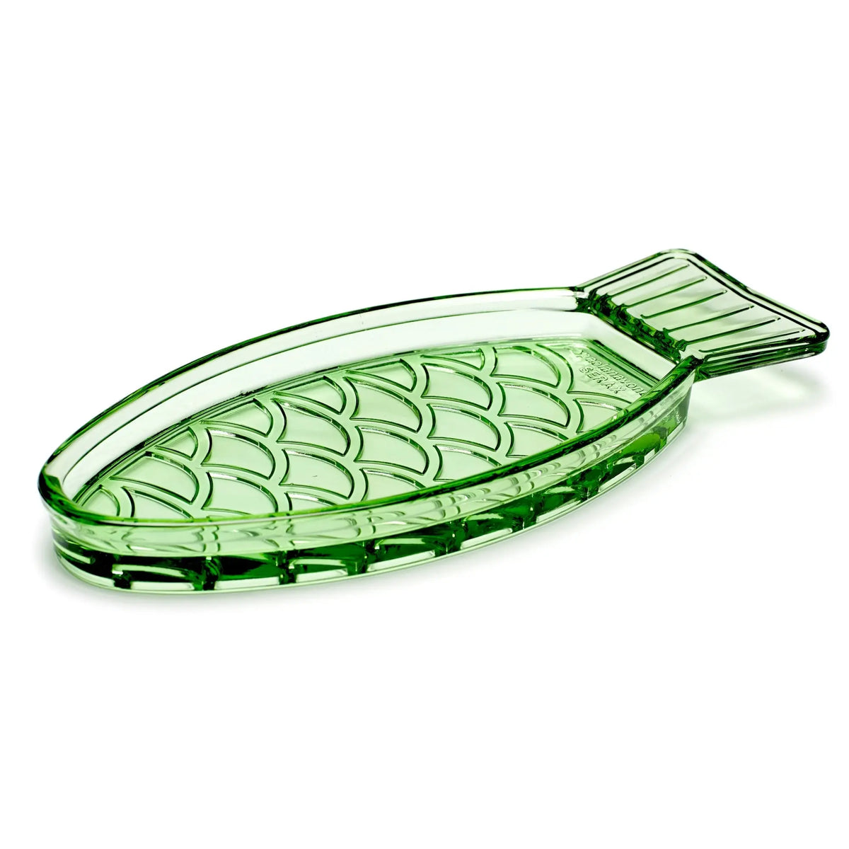 Serax Fish & Fish tarjotin vihreä Serax