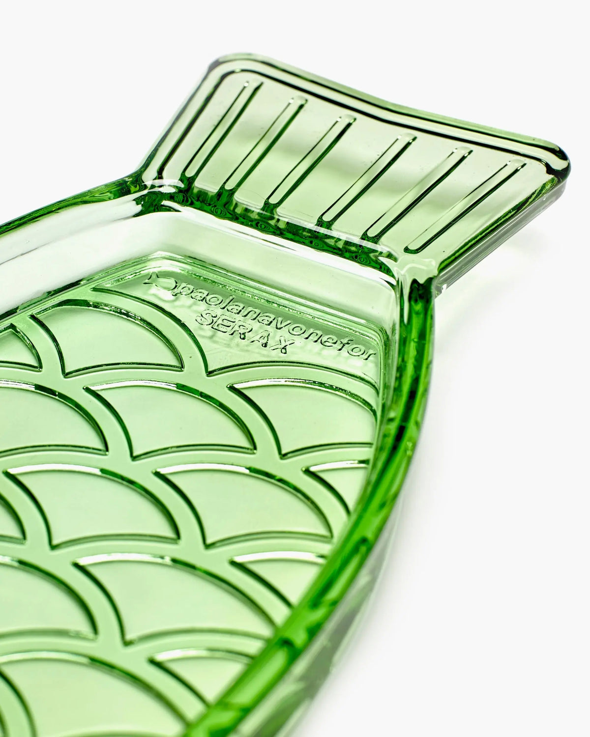 Serax Fish & Fish tarjotin vihreä Serax