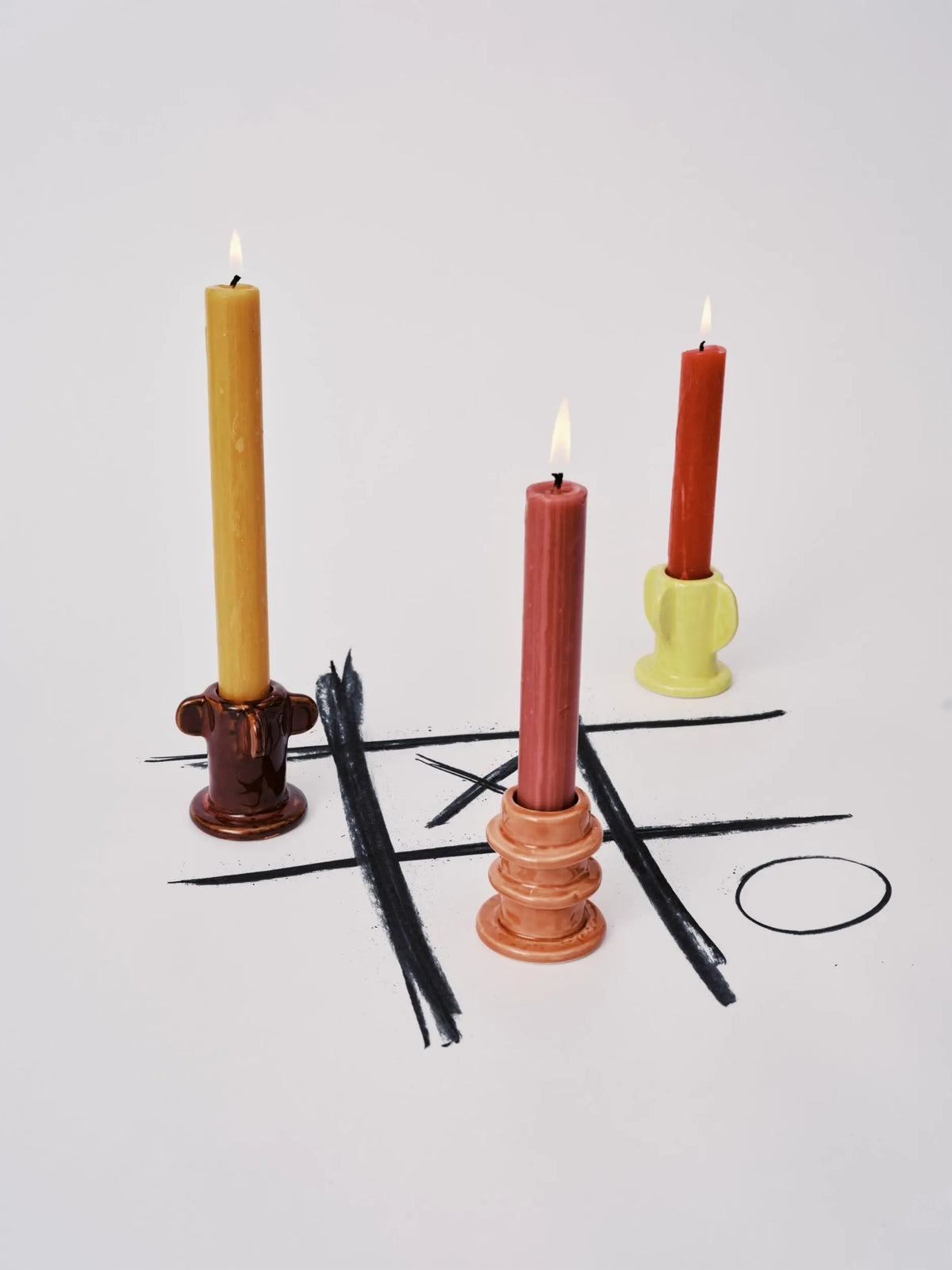 Serax Molly 02 kynttilänjalka 3kpl Serax