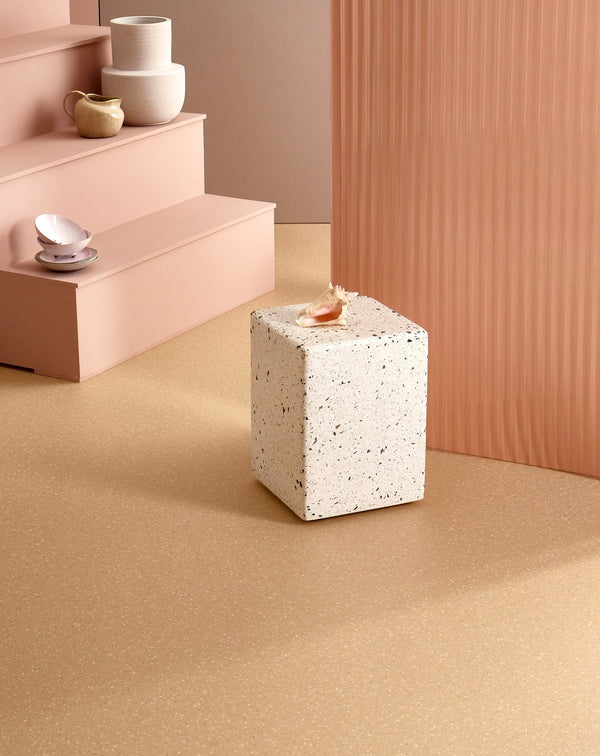 Serax Terrazzo sivupöytä 40x40 valkoinen - Laatukaluste