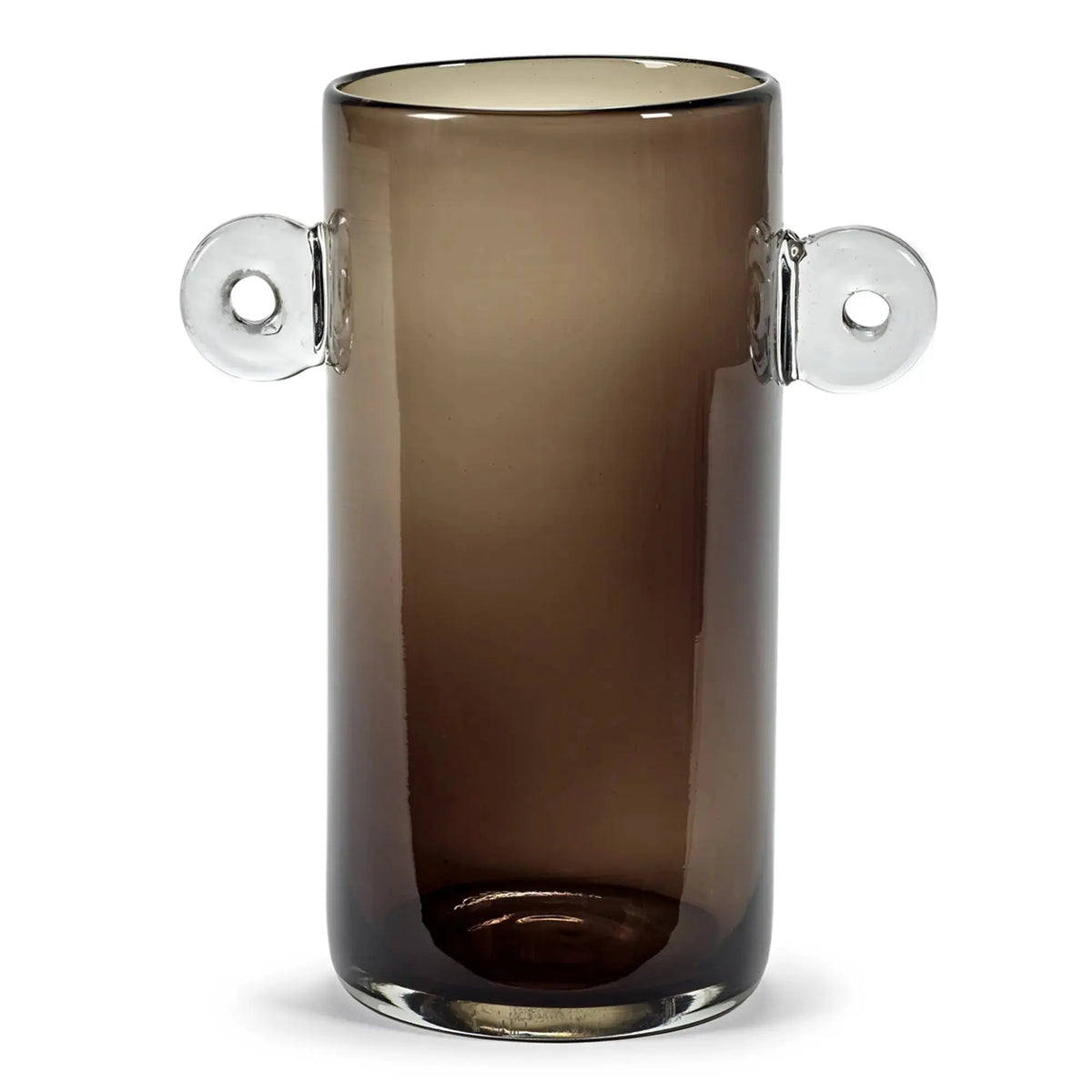 Serax Wind & Fire vaasi tummanruskea - Laatukaluste