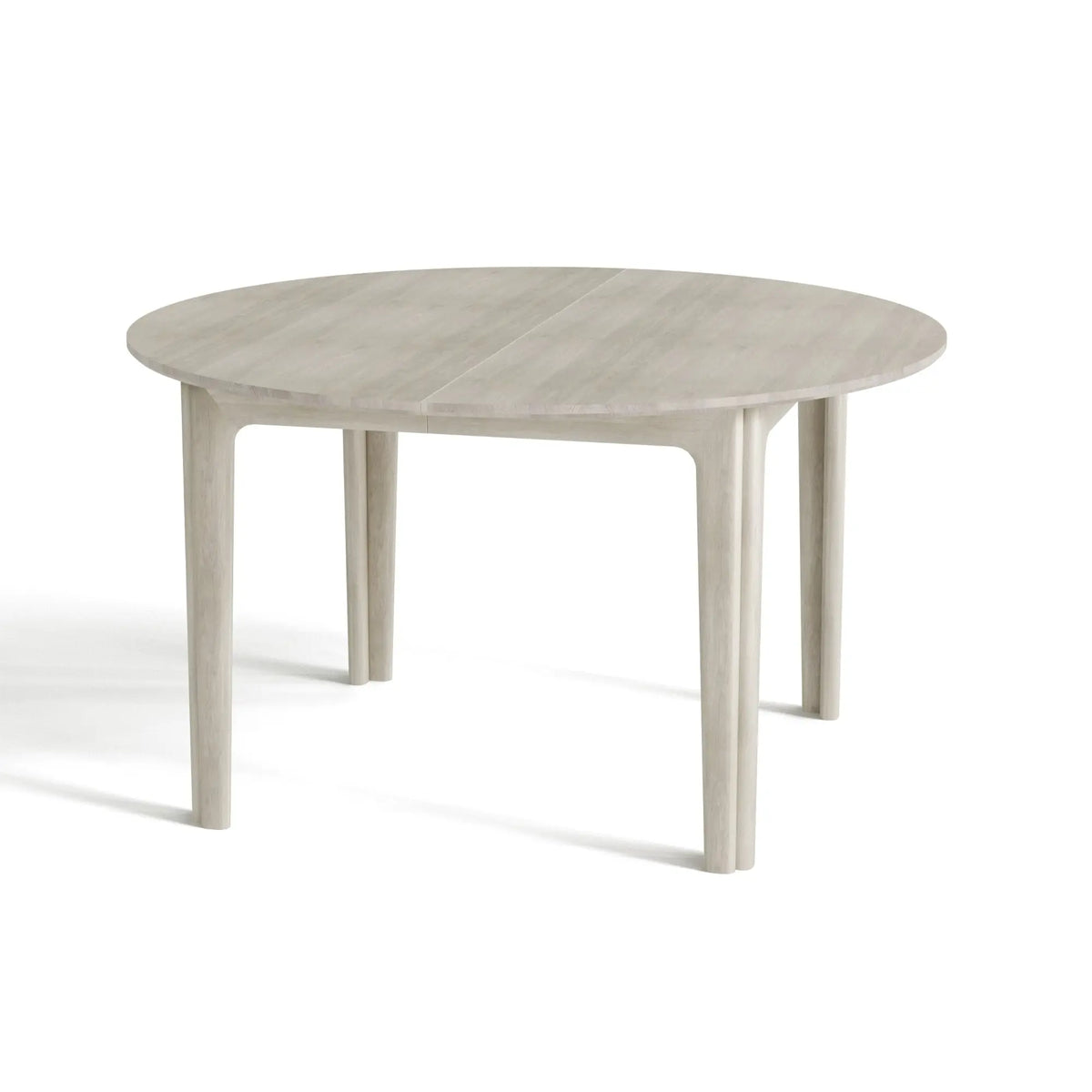 Skovby #112 jatkettava pöytä valkoöljytty tammi Skovby