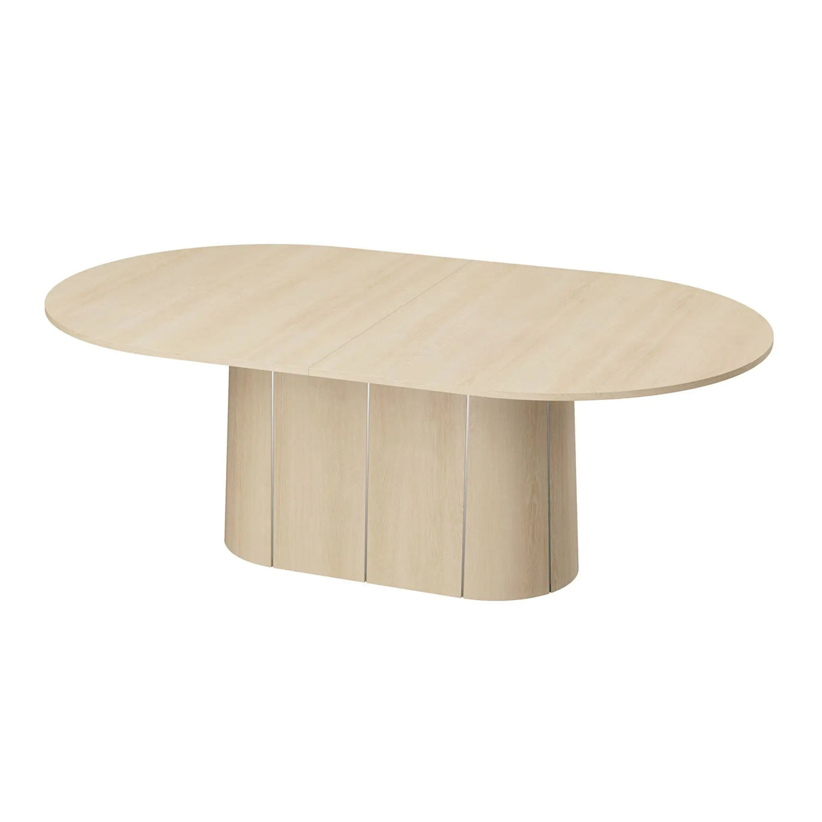 Skovby #115 jatkettava pöytä valkoöljytty tammi Skovby