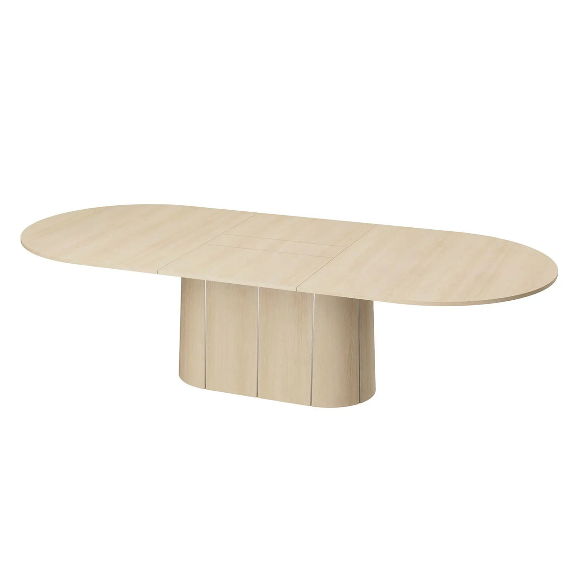 Skovby #115 jatkettava pöytä valkoöljytty tammi Skovby