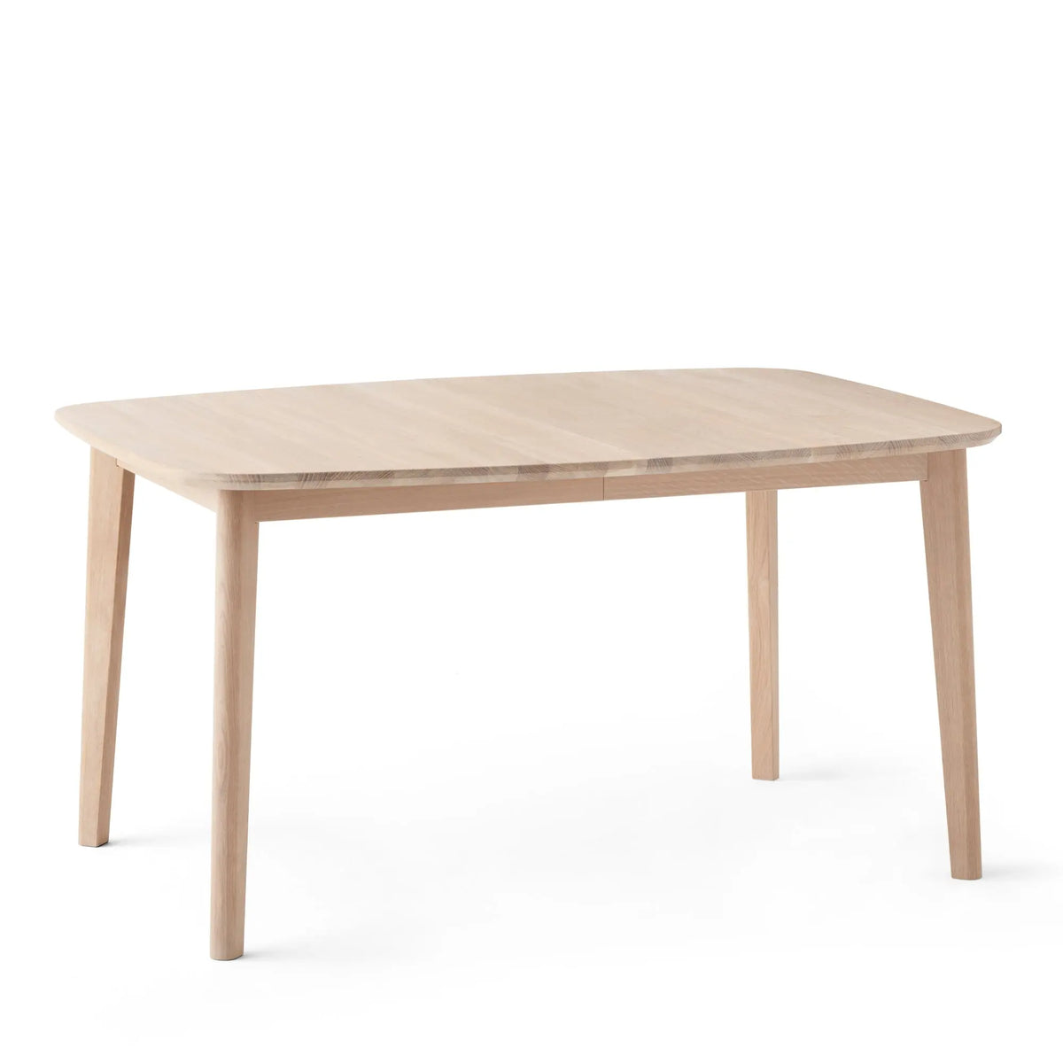 Skovby #118 jatkettava pöytä valkoöljytty tammi Skovby