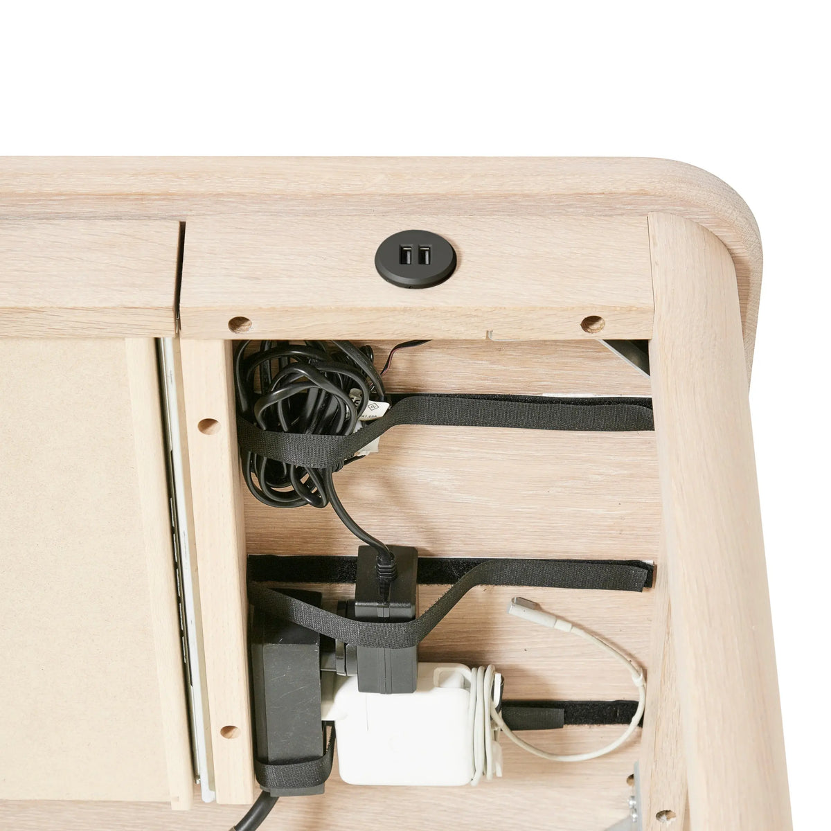 Skovby #131 työpöytä valkoöljytty tammi Skovby