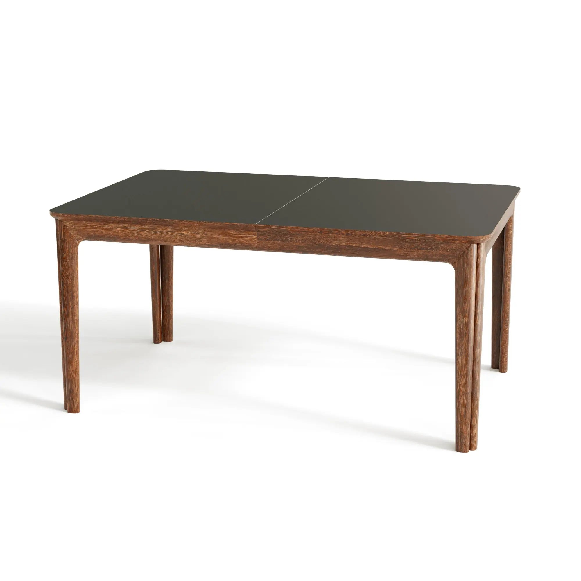 Skovby #26 jatkettava pöytä öljytty pähkinä/musta Skovby