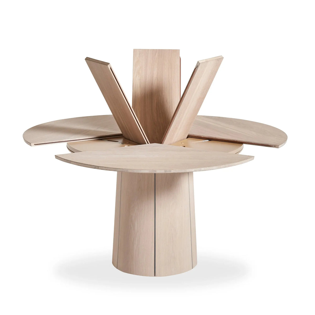 Skovby #33 jatkettava pöytä valkoöljytty tammi Skovby