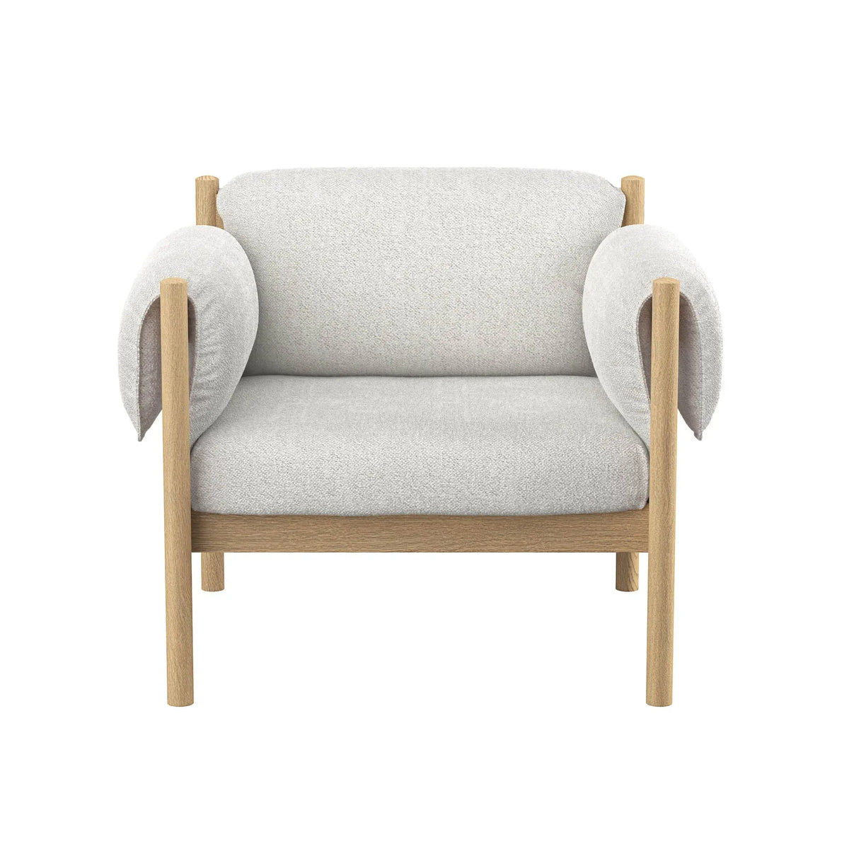 Skovby #850 lepotuoli lakattu tammi/Crush 100 Skovby