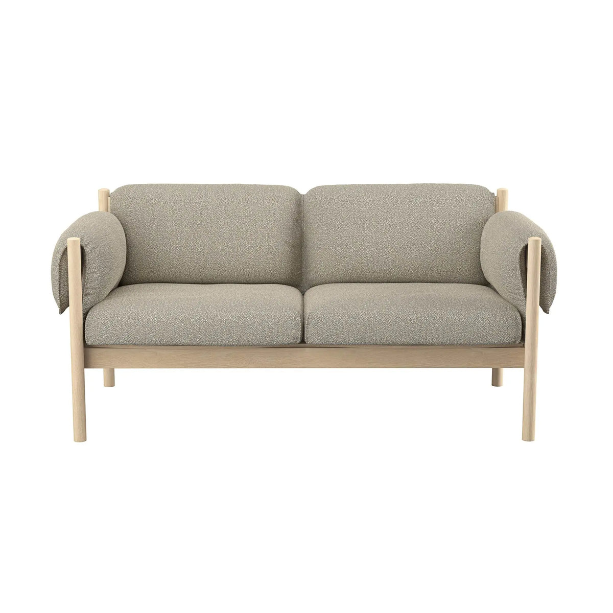 Skovby #851 sohva valkoöljytty tammi/Crush 50 Skovby