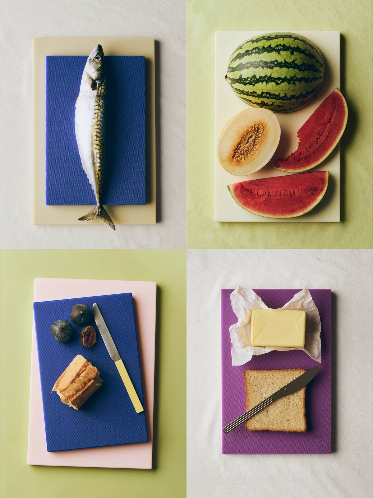 HAY Slice M cutting board purple