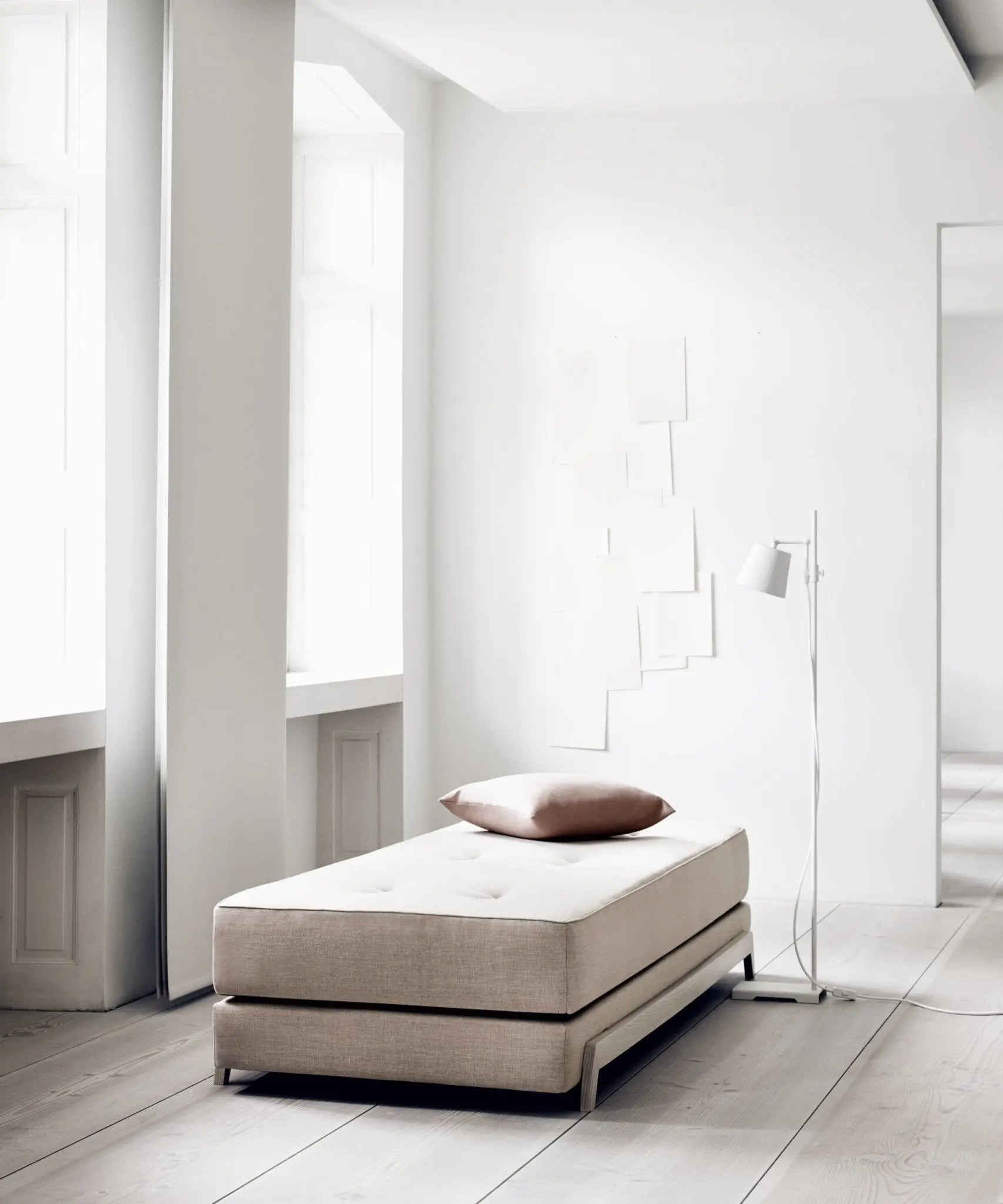 Softline Frame daybed Eco Cotton harmaa - Laatukaluste