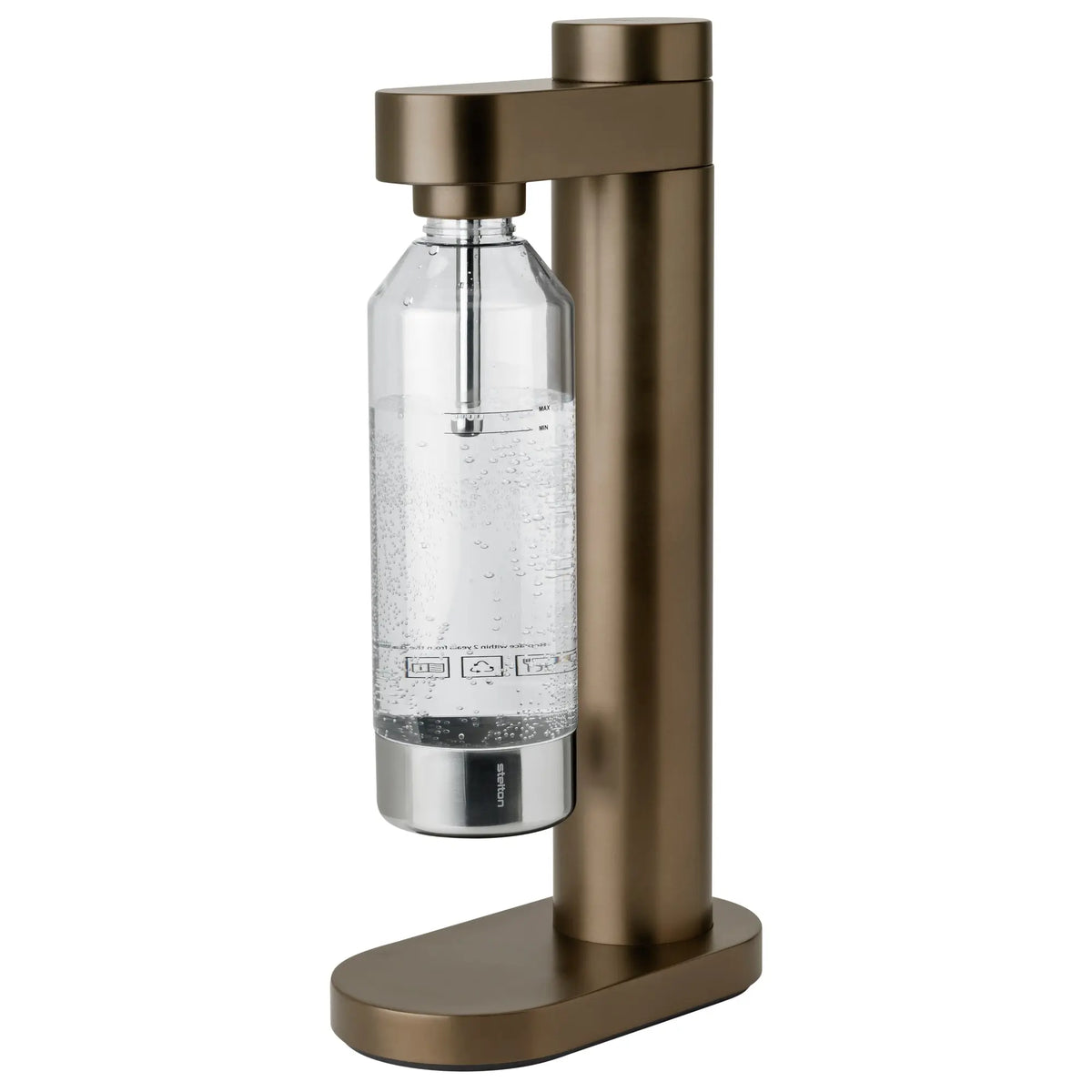 Stelton Brus hiilihapotuslaite ruskea Stelton