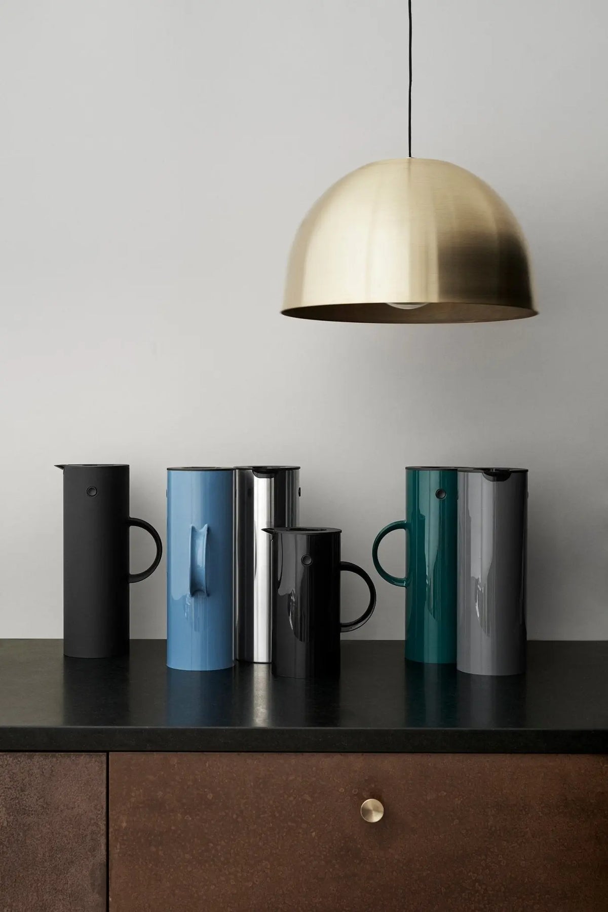 Stelton EM77 termoskannu 1L valkoinen - Laatukaluste