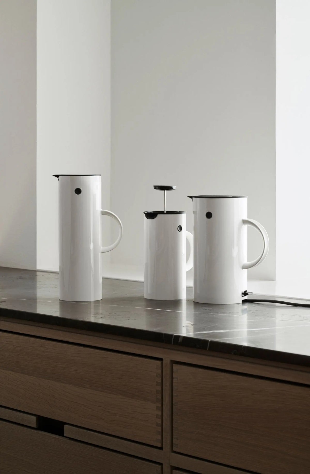 Stelton EM77 vedenkeitin 1.5L valkoinen Stelton