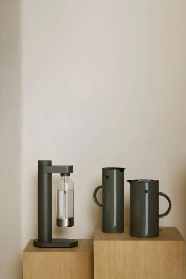 Stelton Brus hiilihapotuslaite vihreä Stelton