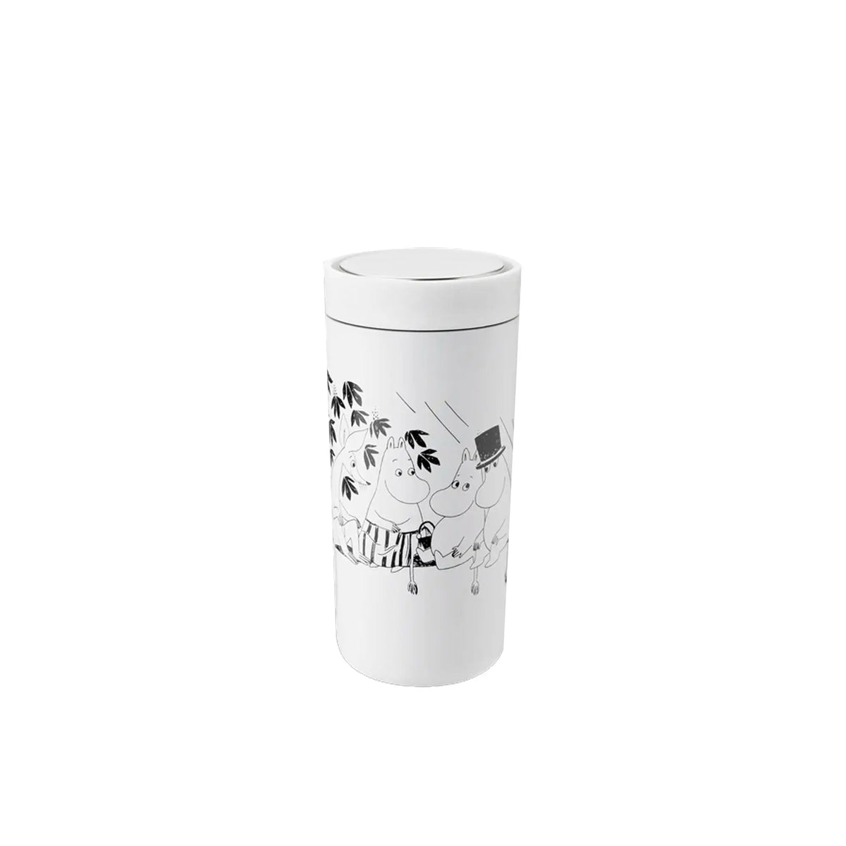 Stelton To Go Click termosmuki 0,2l Moomin valkoinen - Laatukaluste