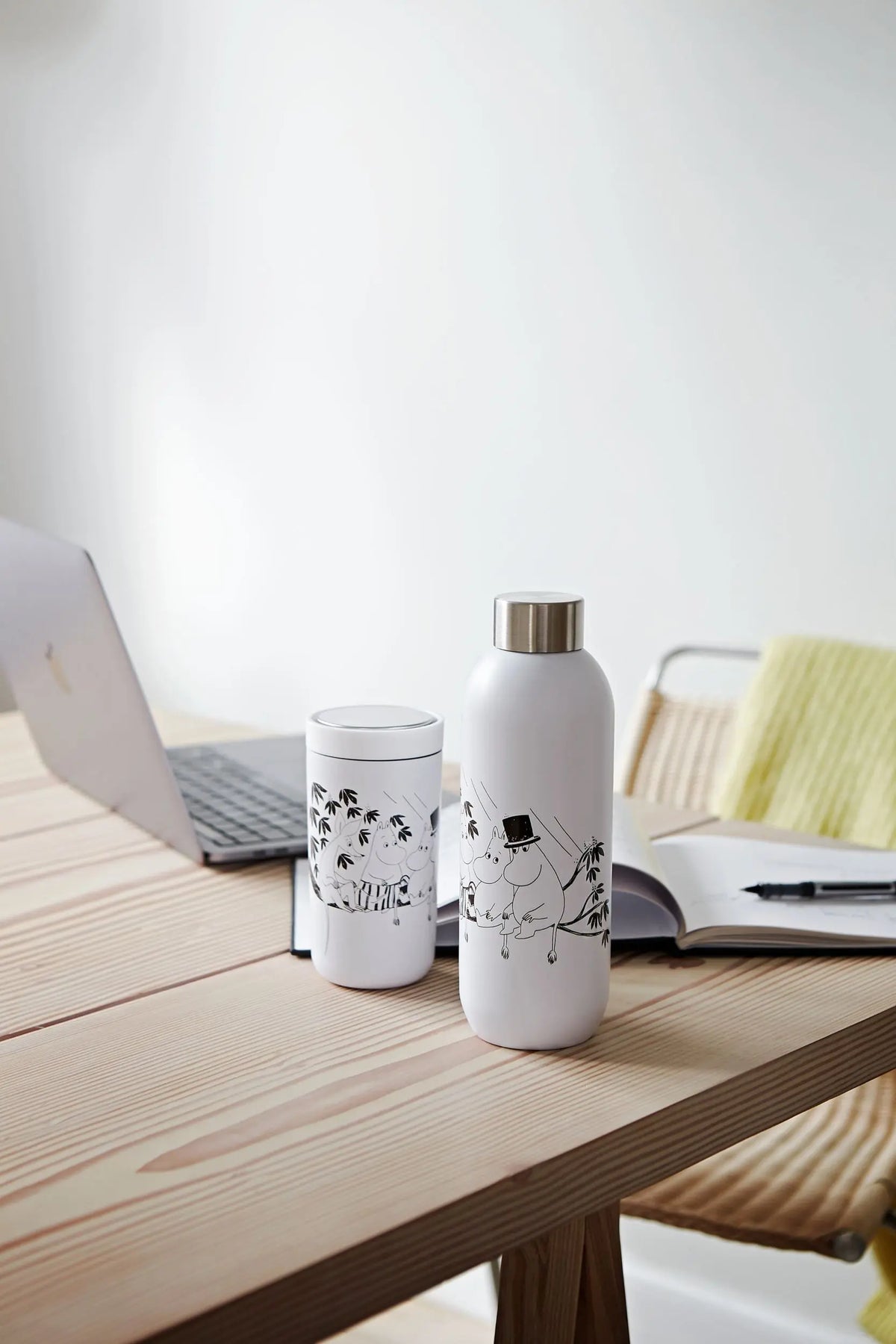 Stelton To Go Click termosmuki 0.2L Moomin valkoinen Stelton