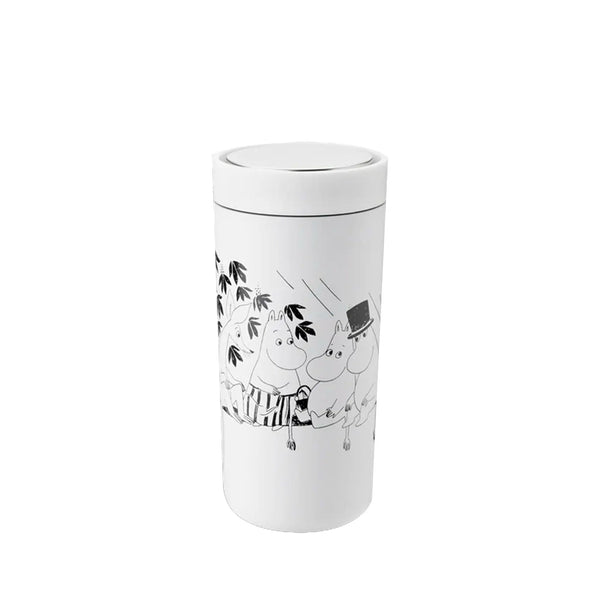 Stelton To Go Click termosmuki 0,4l Moomin valkoinen - Laatukaluste