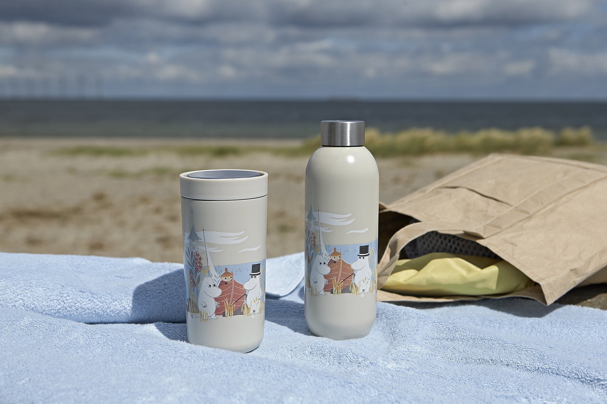 Stelton To Go Click termosmuki 0,4l Moomin sand - Laatukaluste