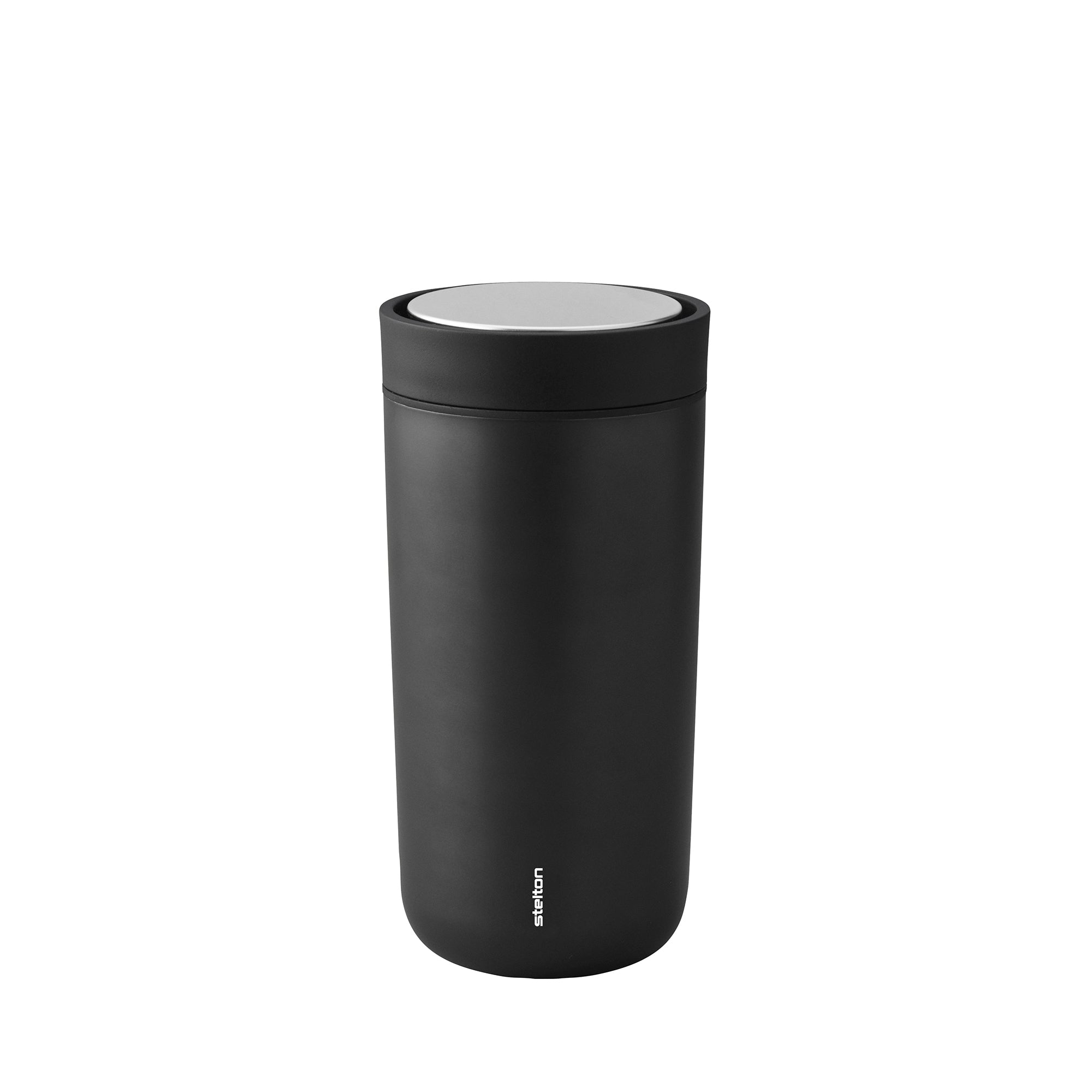 Stelton To Go Click termosmuki 0,4l musta metallic - Laatukaluste