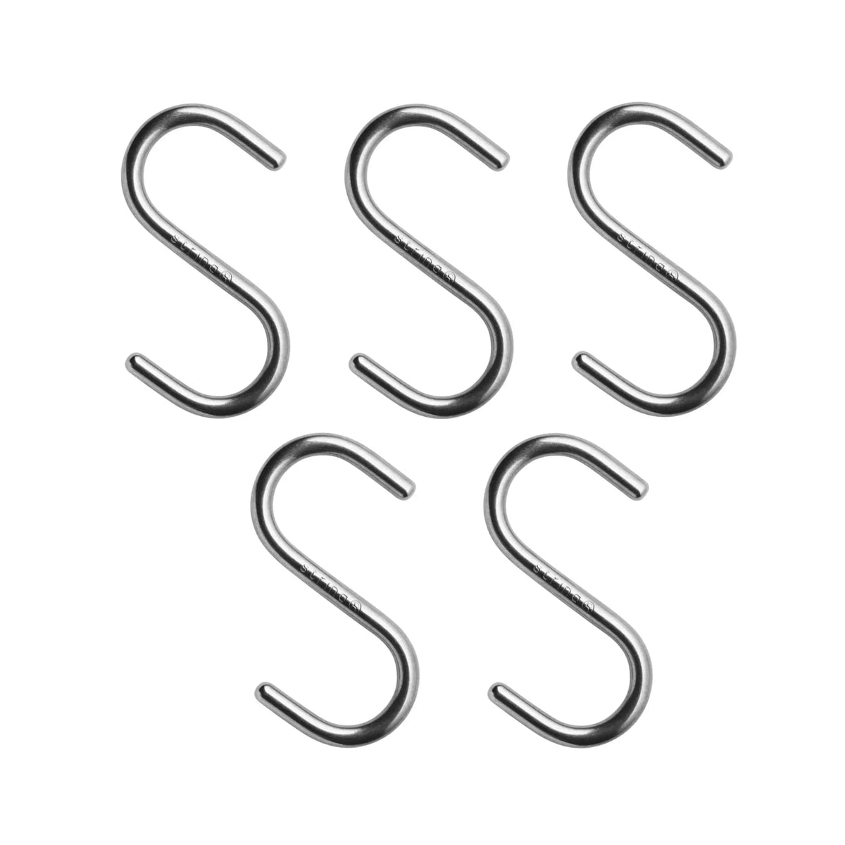 String System S-koukut ruostumaton teräs 5kpl String Furniture