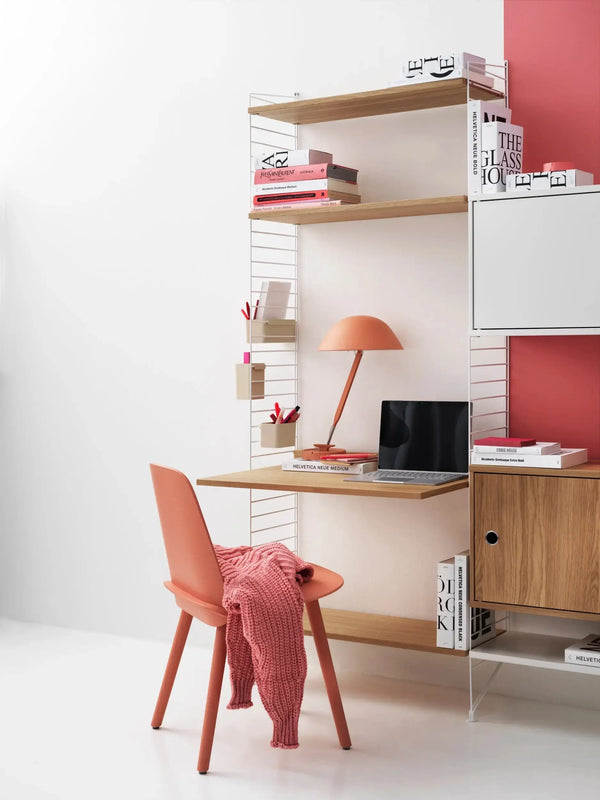 String System Workspace A set oak/white - Laatukaluste