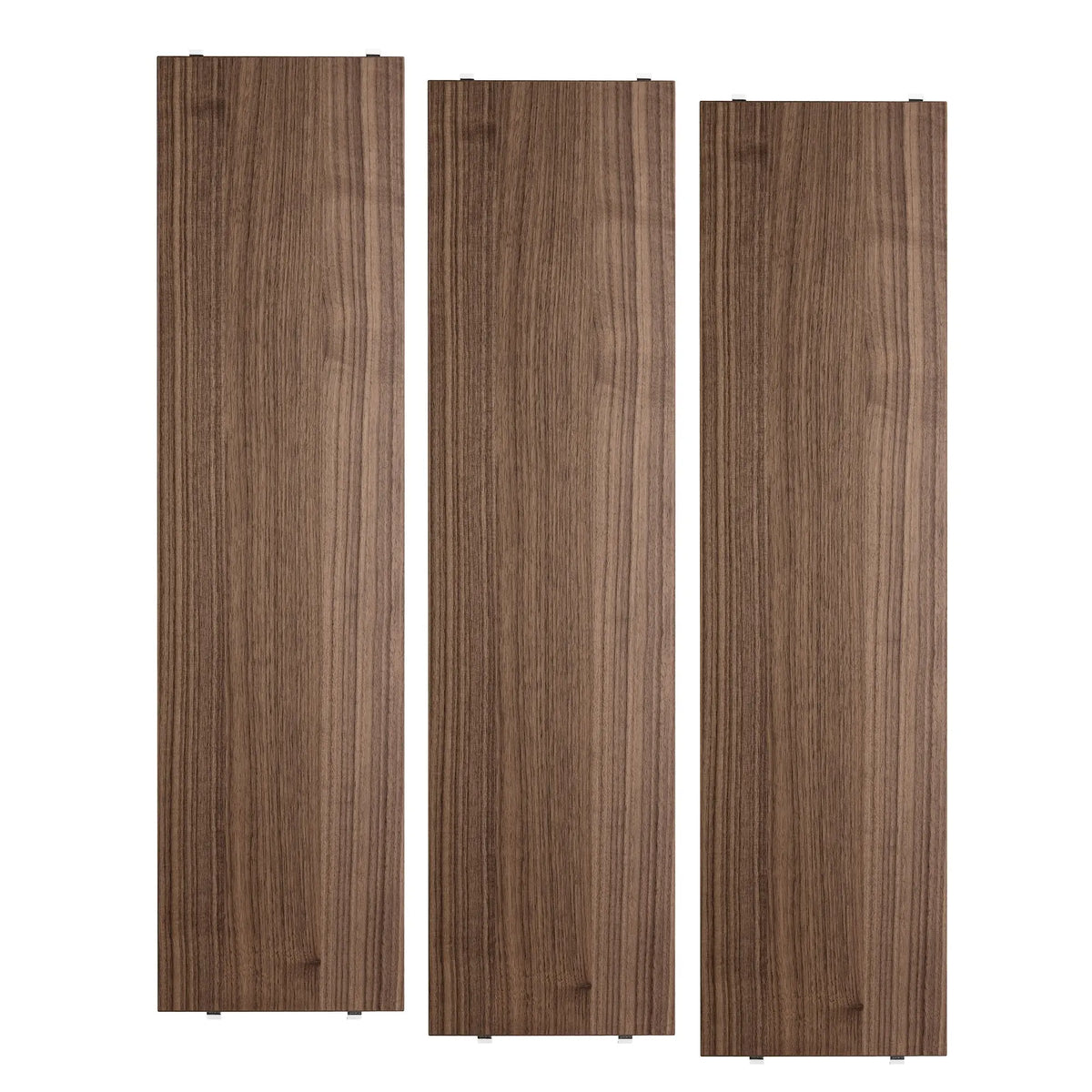 String System hylly 78x20 pähkinä 3 kpl - Laatukaluste