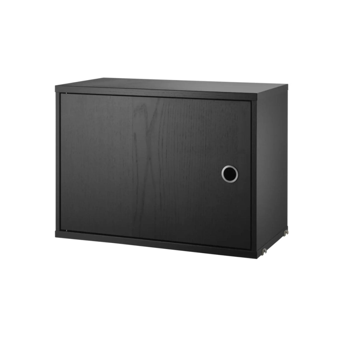 String System kaappi 58x30 musta - Laatukaluste