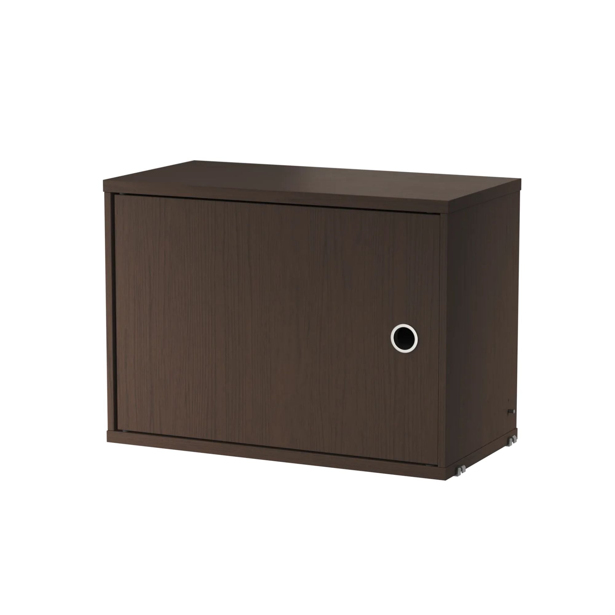 String System kaappi 58x30 tumma tammi String Furniture