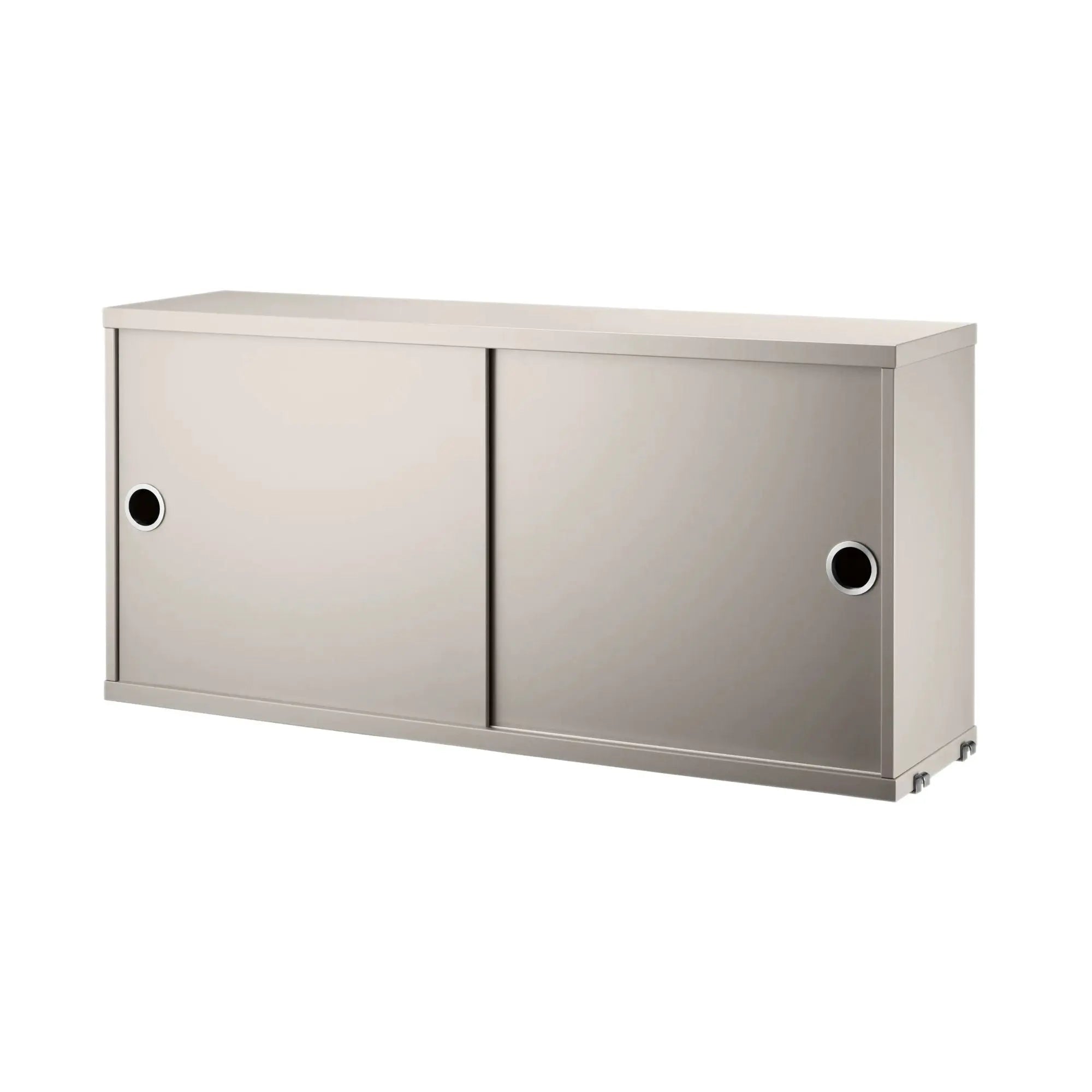 String System kaappi 78x20 beige String Furniture