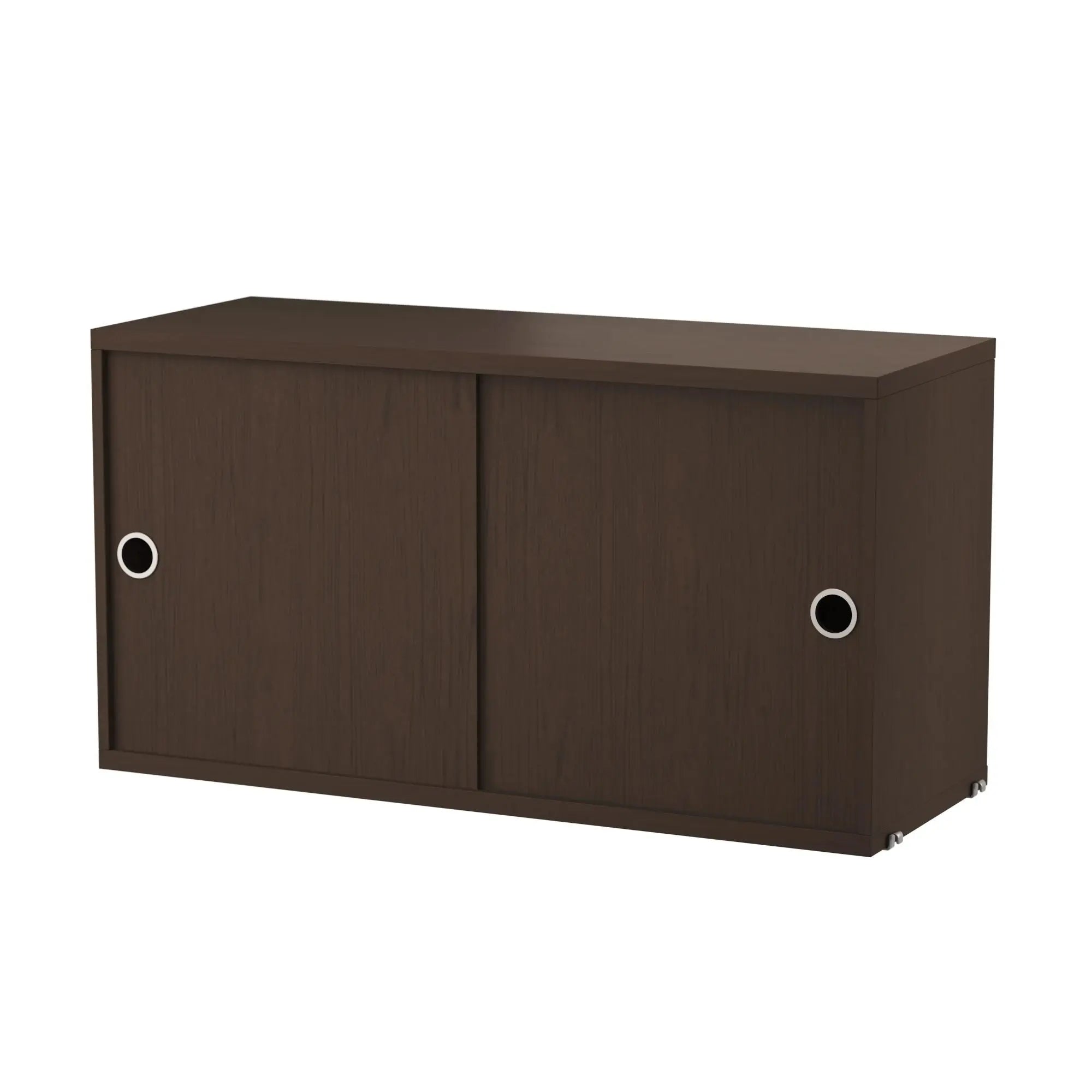 String System kaappi 78x30 tumma tammi String Furniture