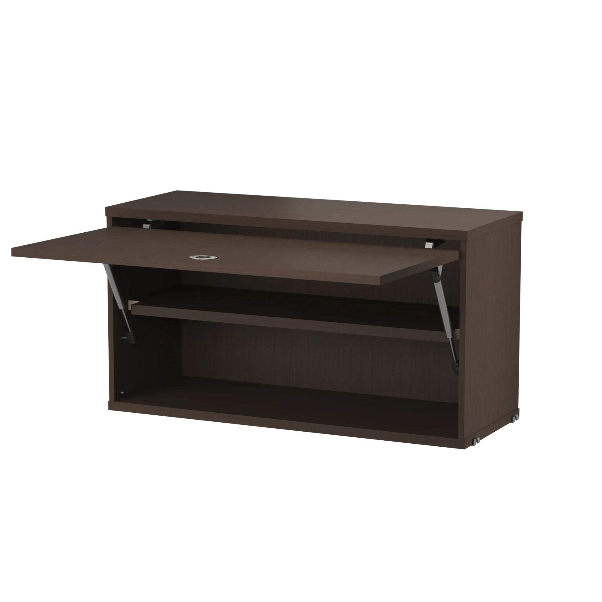 String System kaappi klaffiovella 78x30 tumma tammi String Furniture