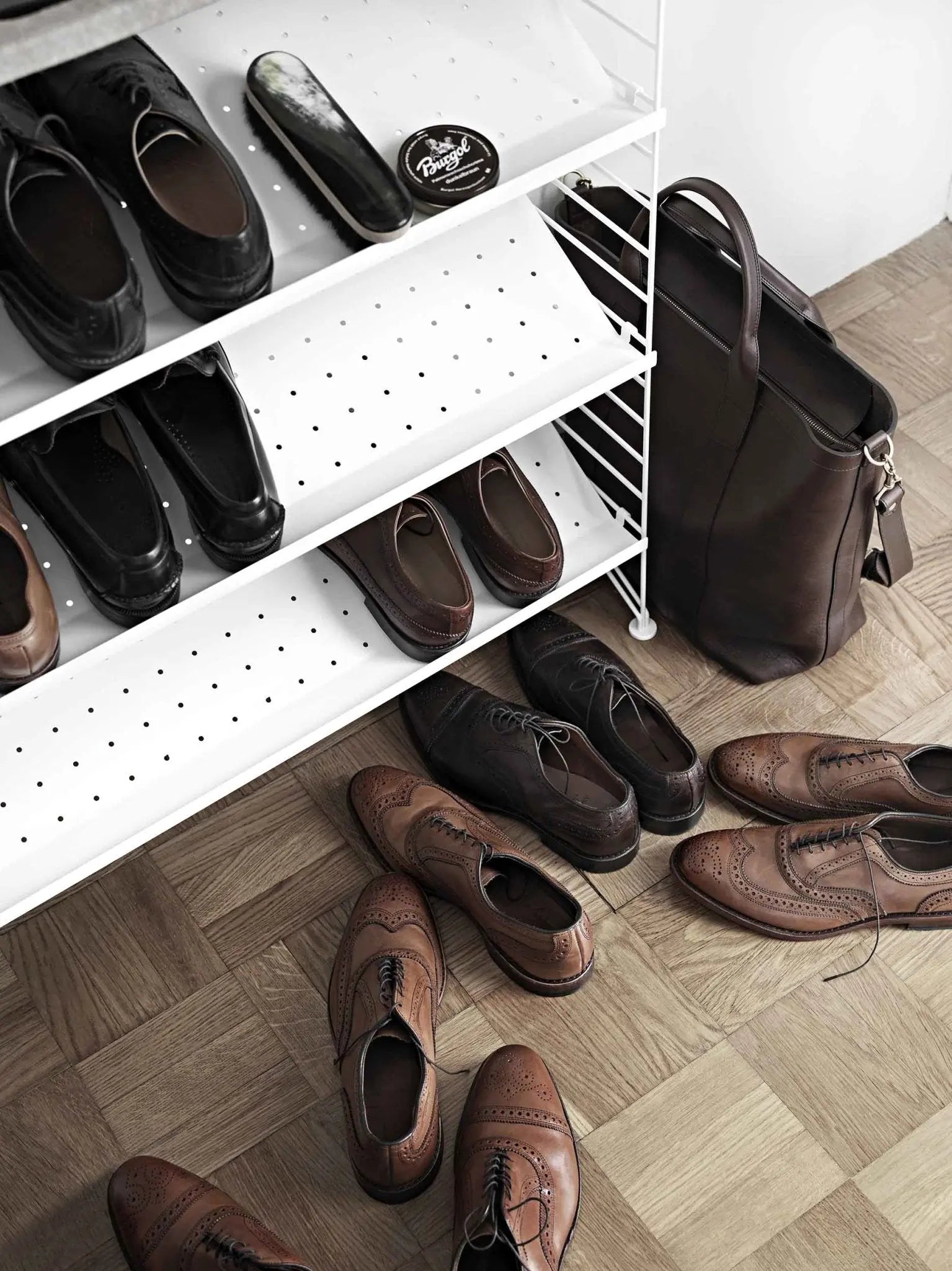 String System kenkähylly metalli 58cm valkoinen - Laatukaluste