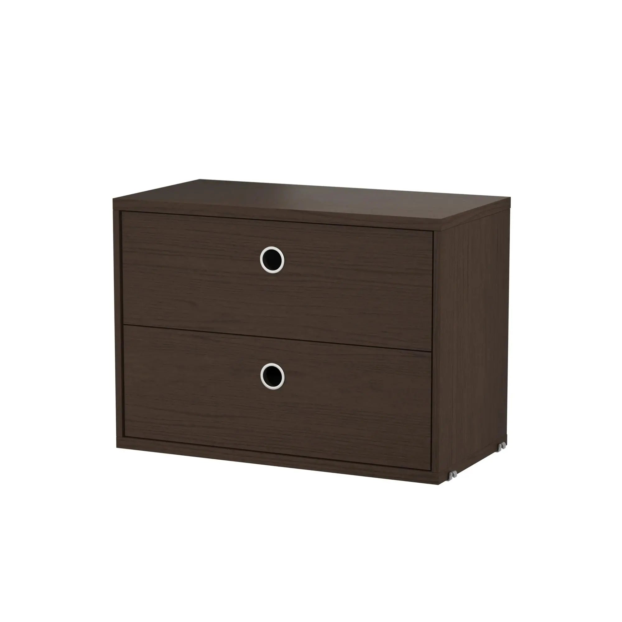 String System laatikosto 58x30 tumma tammi String Furniture