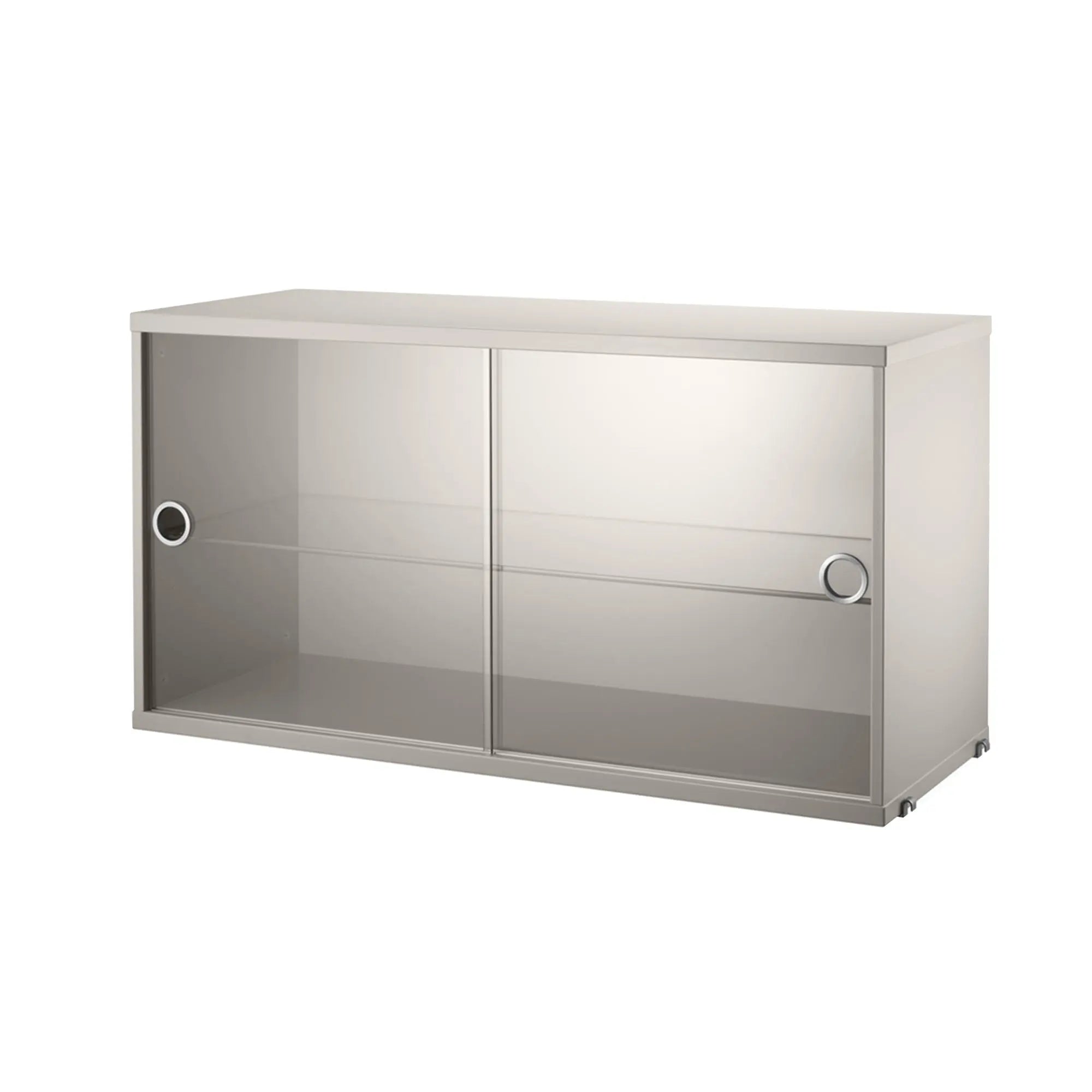 String System lasiovikaappi beige - Laatukaluste