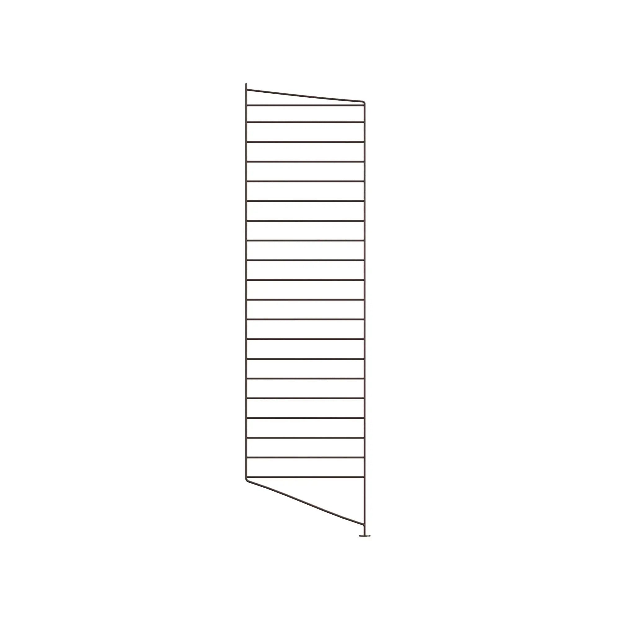 String System lattiapaneeli 115x30 tummanruskea String Furniture