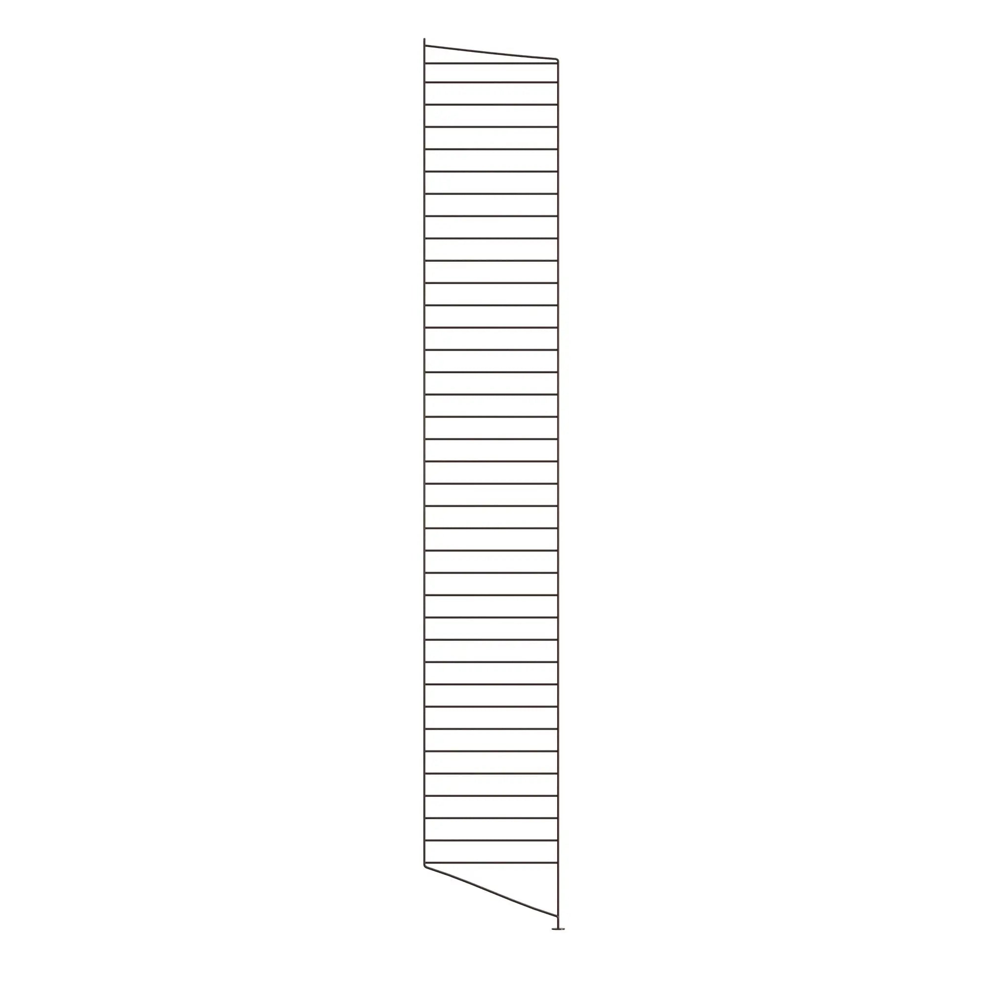 String System lattiapaneeli 200x30 tummanruskea String Furniture