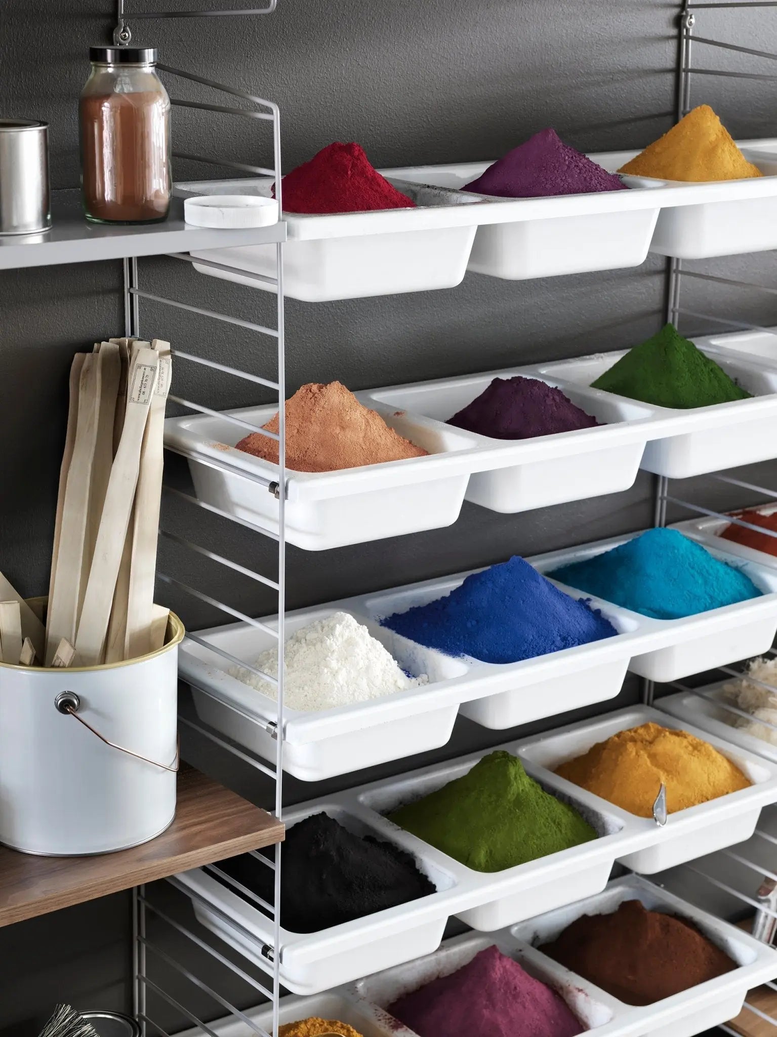 String System lokerohylly valkoinen - Laatukaluste