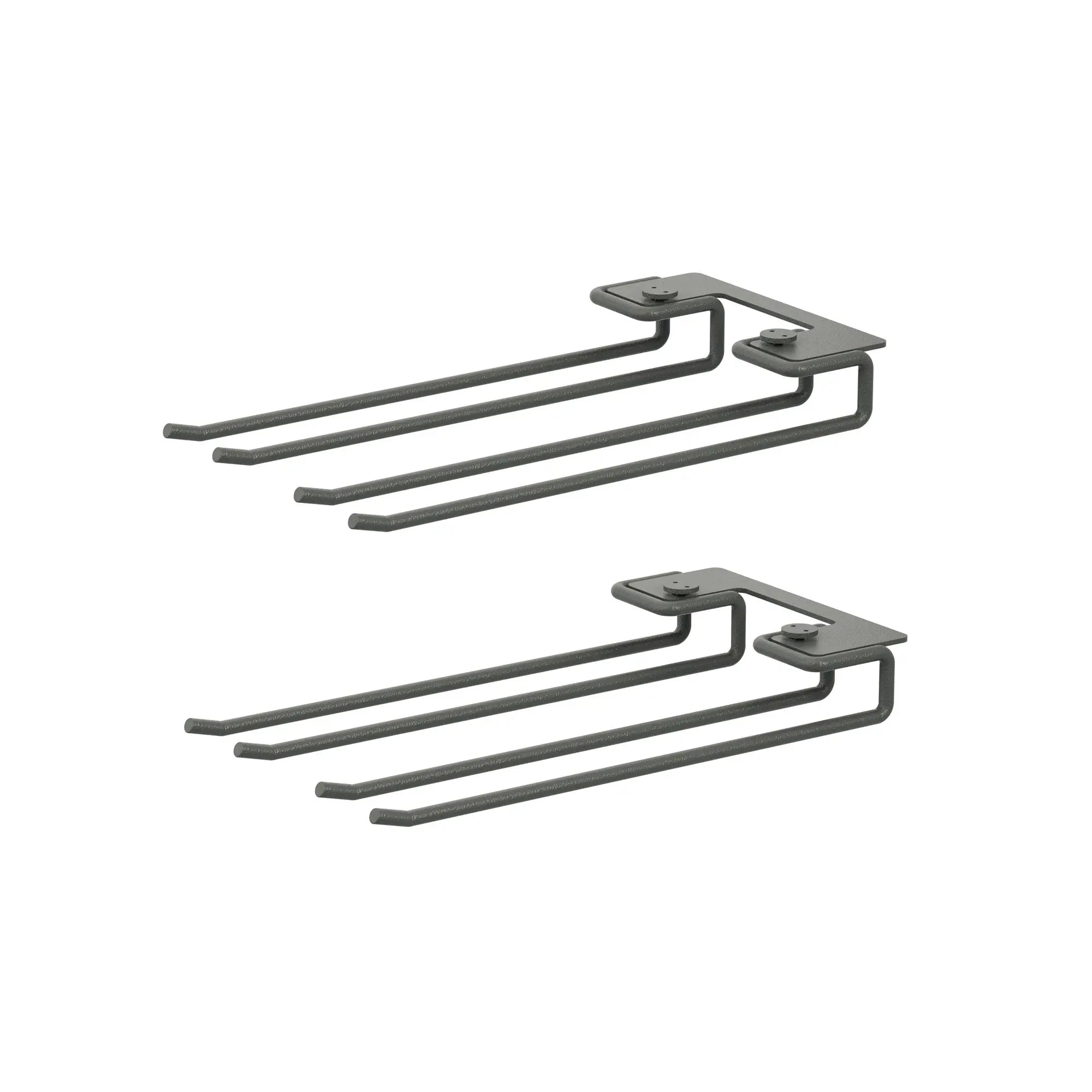 String System ripustusteline 20cm 2kpl tummanharmaa String Furniture